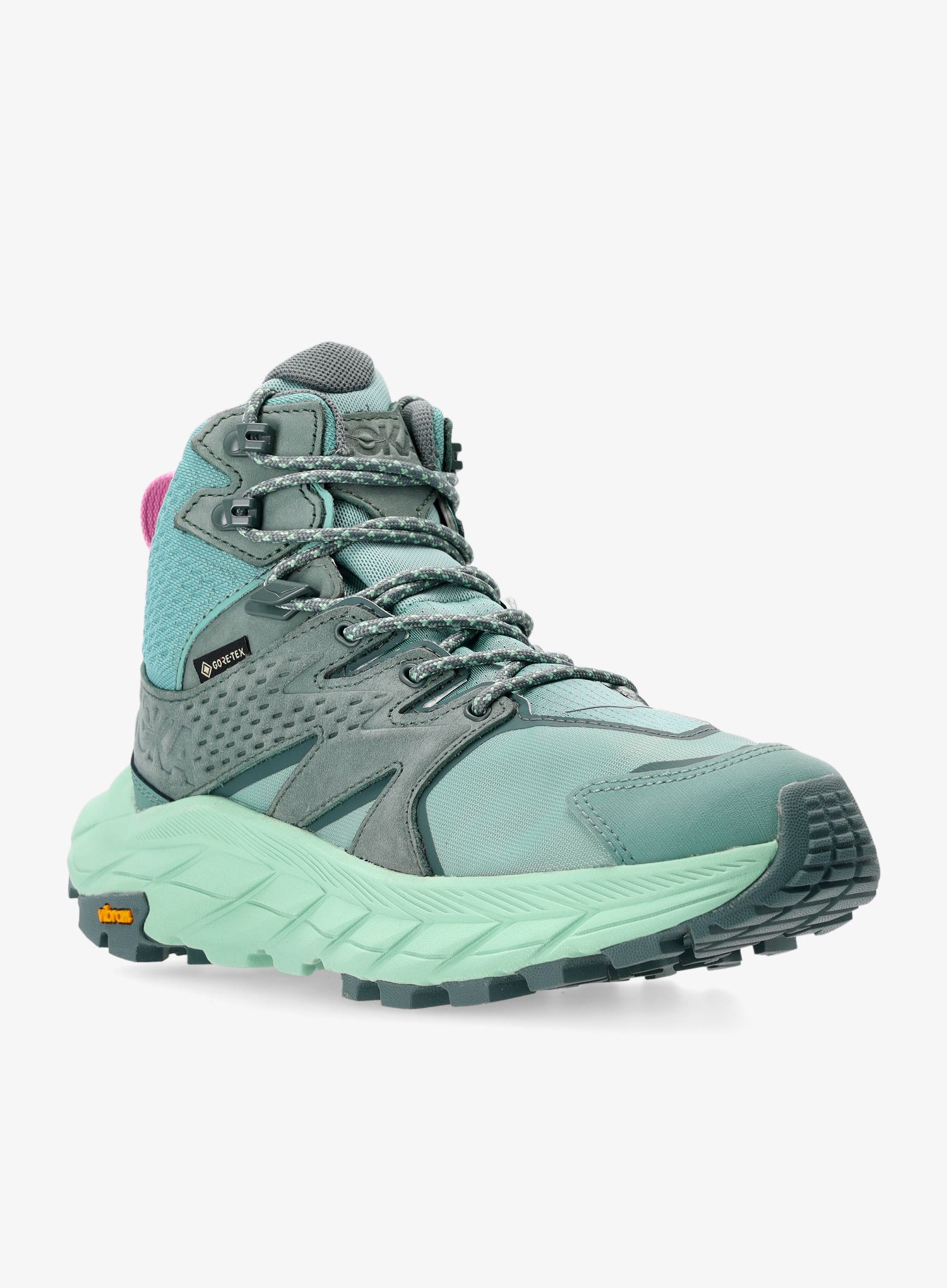 Ženski pohodniški čevlji Hoka Anacapa Mid GTX - trellis/mist green