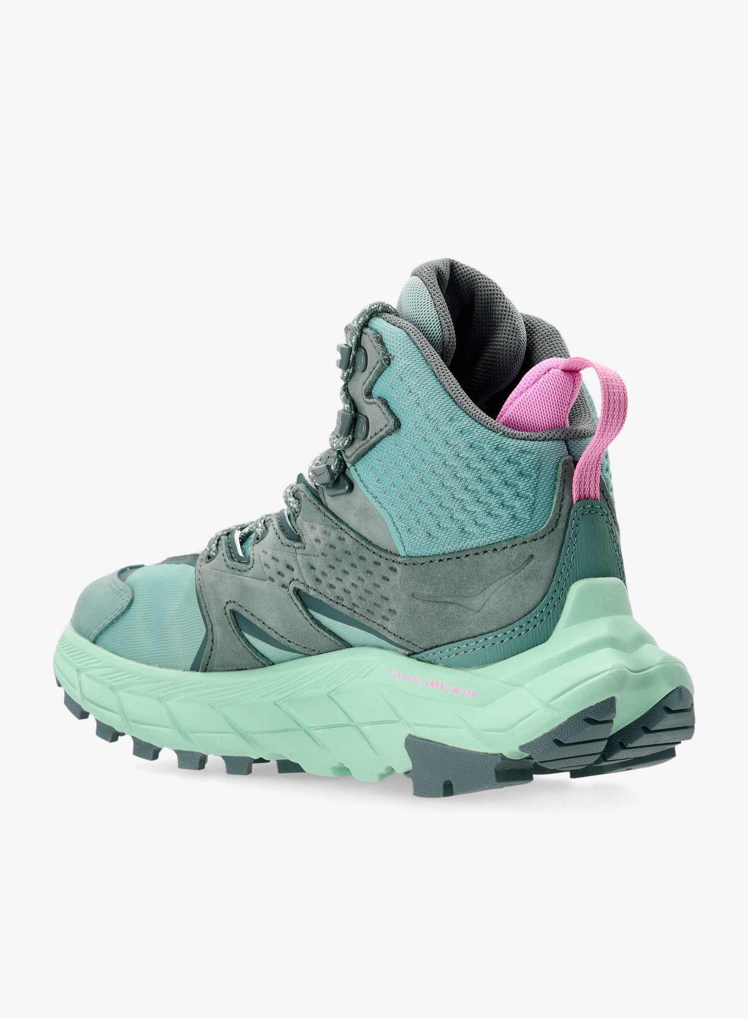 Ženski pohodniški čevlji Hoka Anacapa Mid GTX - trellis/mist green