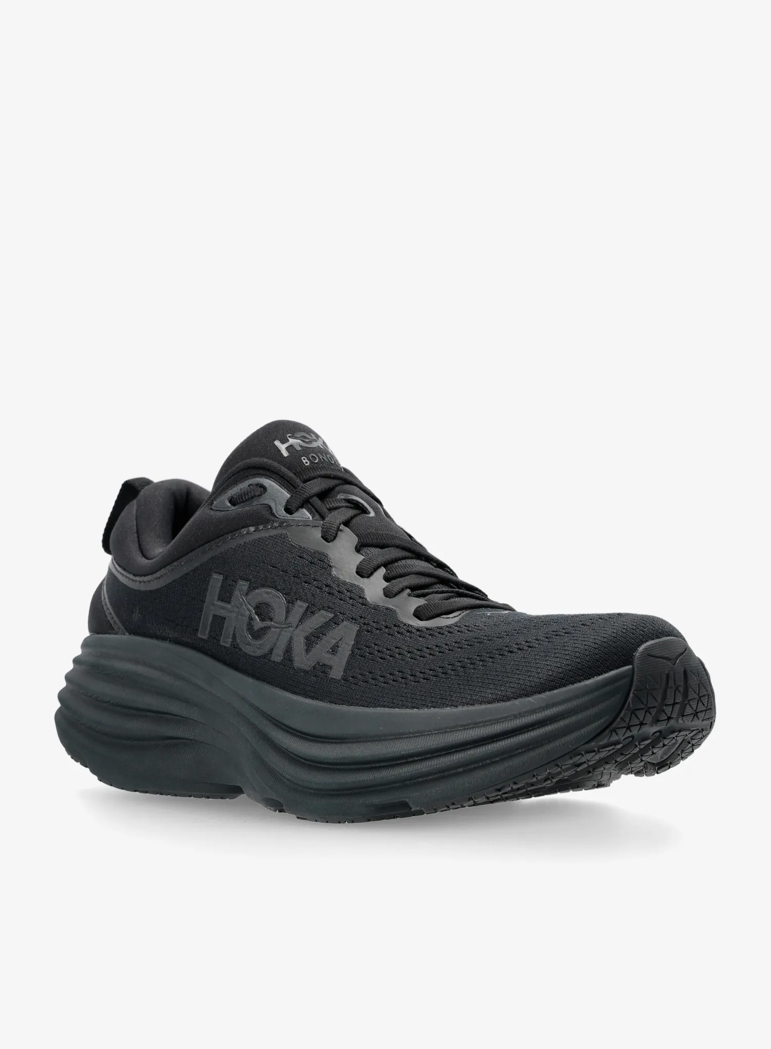 Moški tekaški čevlji Hoka Bondi 8 - black/black