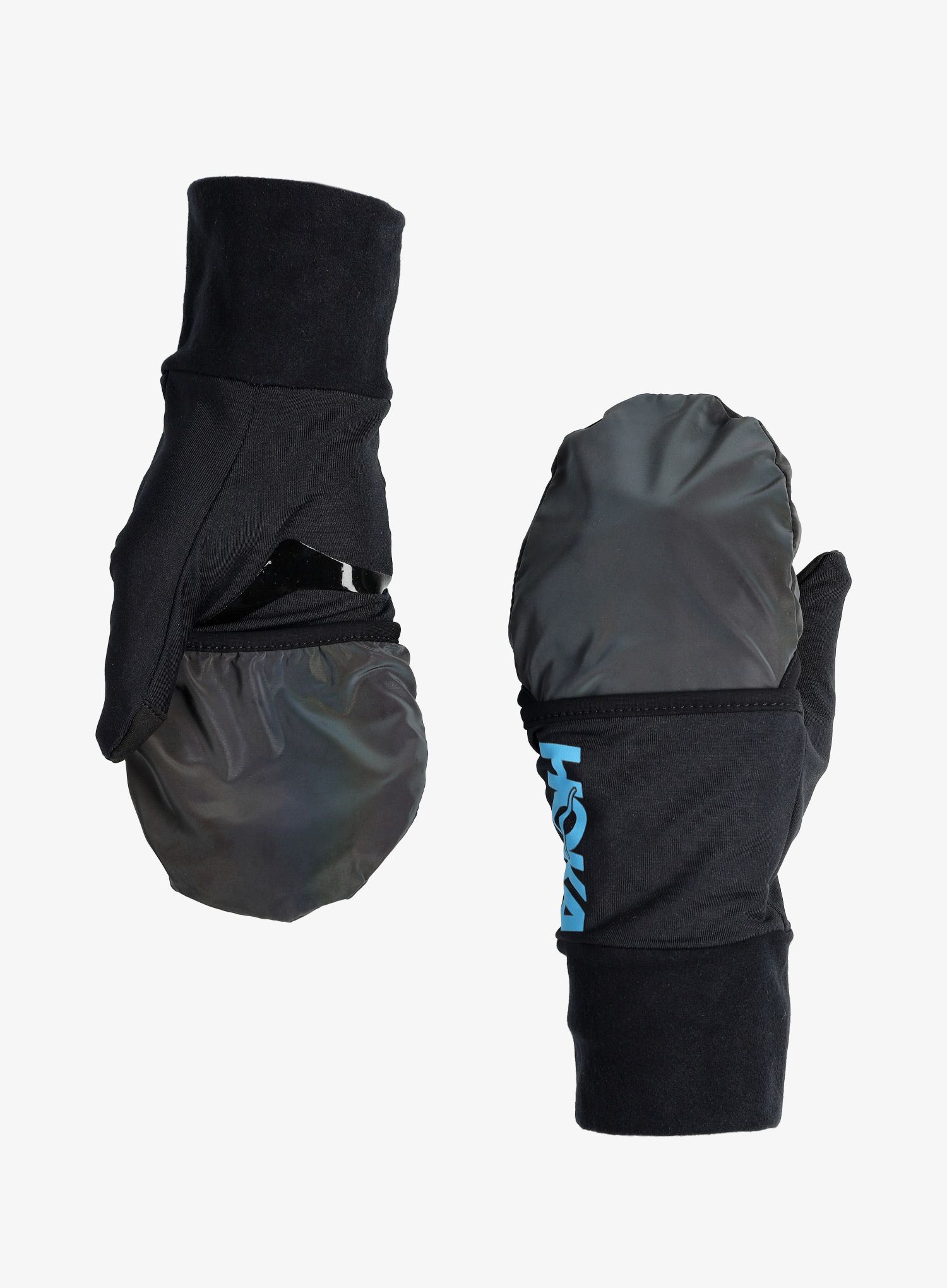 Rokavice za tek Hoka ColdSnap Fleece Gloves - black