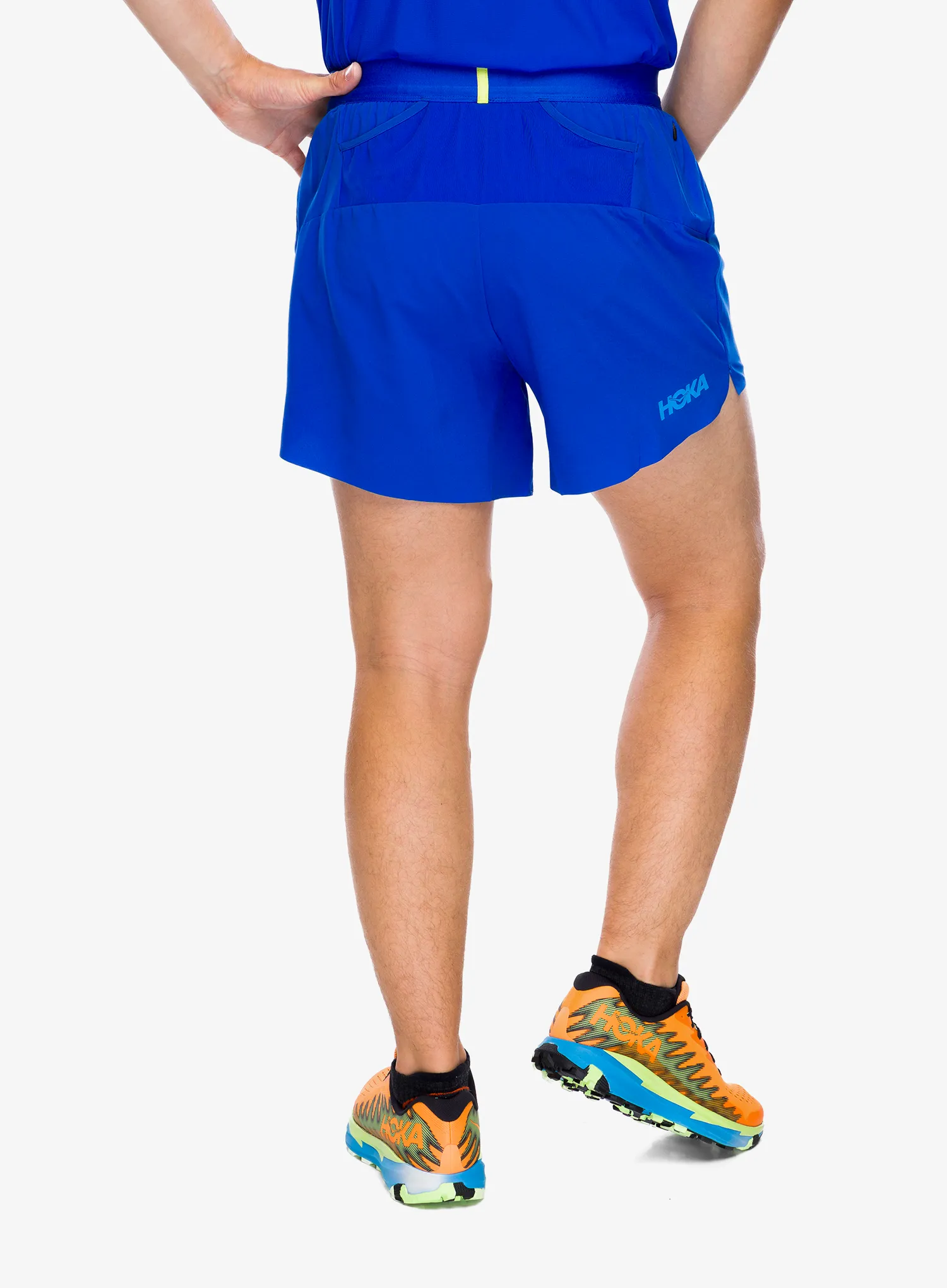 Tekaške kratke hlače Hoka Glide 5 Short With Brief - ultramarine