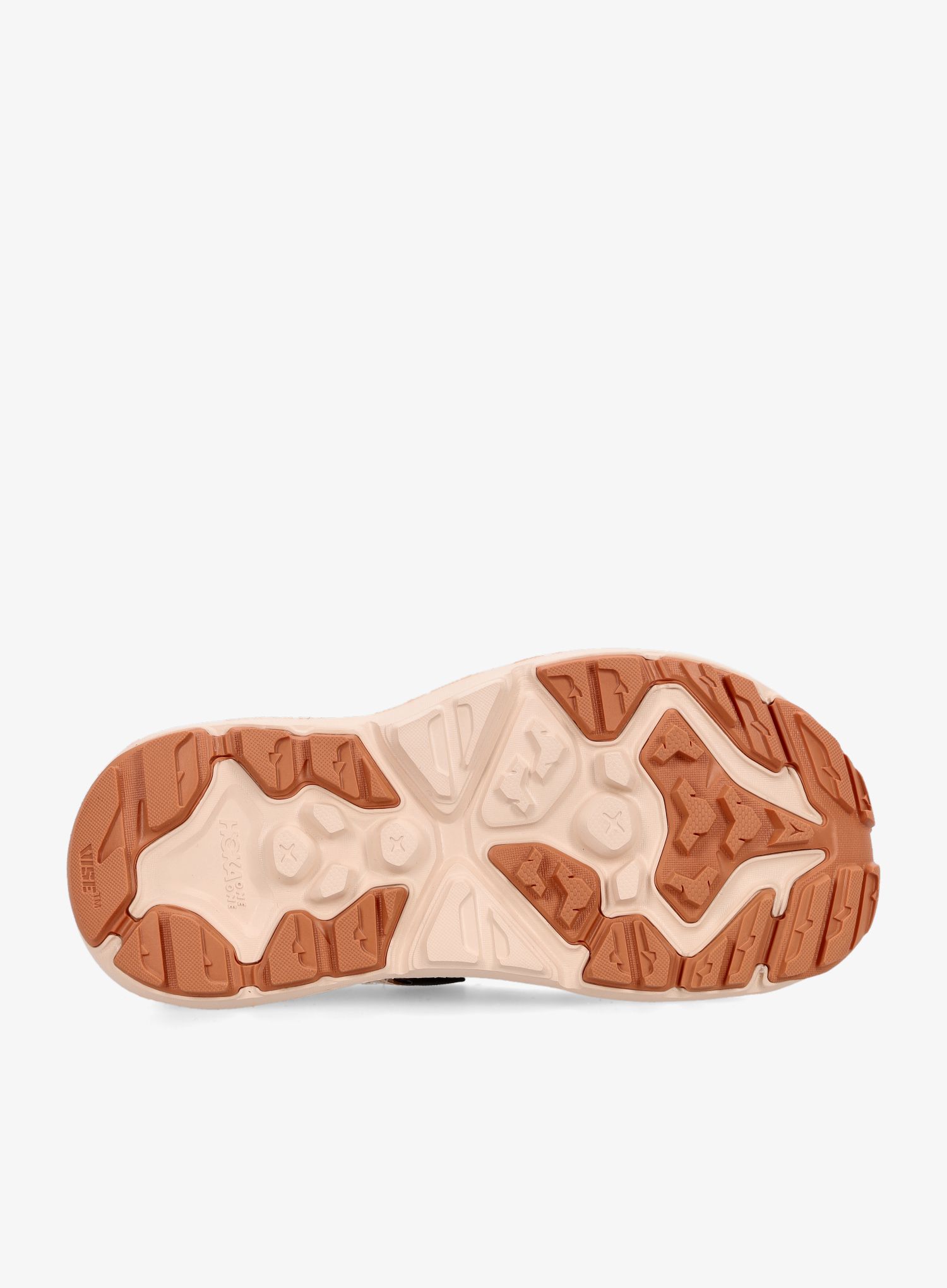 Ženski pohodniški sandali Hoka Hopara 2 - cream/ced