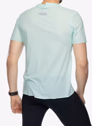Majica za tek Hoka Performance Run Short Sleeve - cloudless