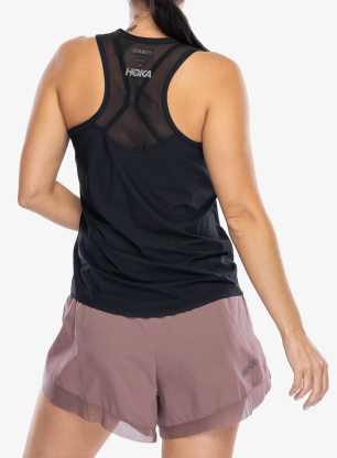 Ženski top Hoka Performance Run Tank - black
