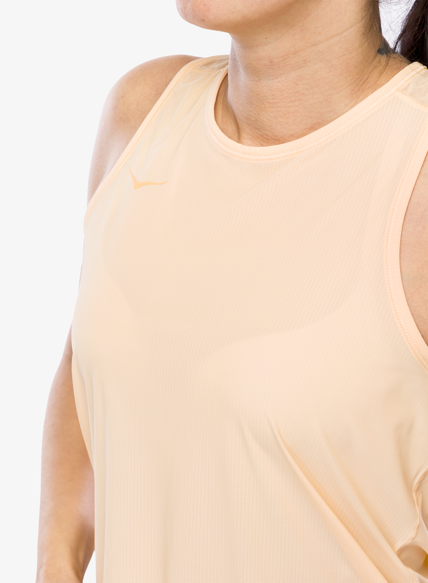 Ženski top Hoka Performance Run Tank - canteloupe