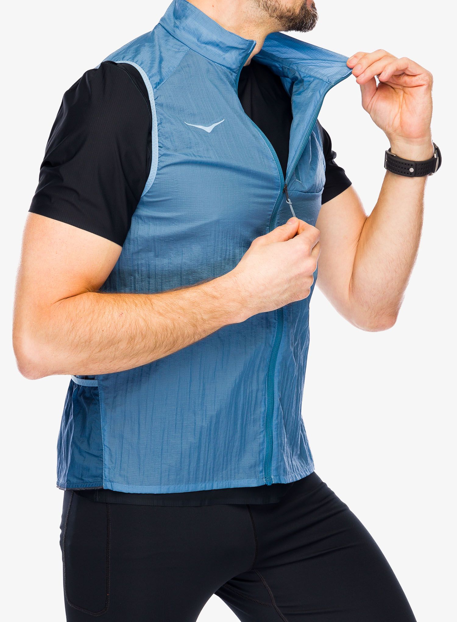 Brezrokavnik Hoka Skyflow Vest - shadow