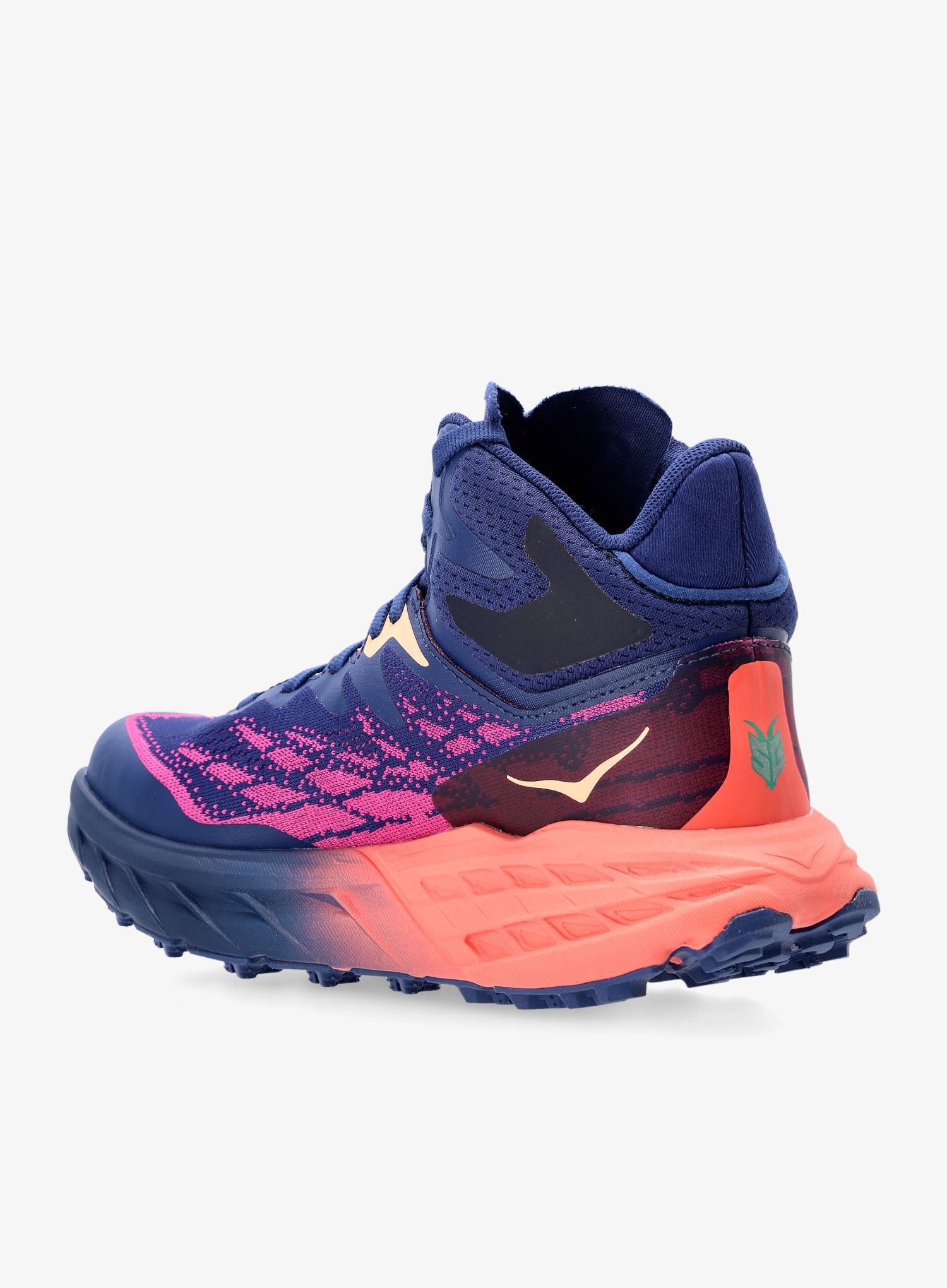 Ženski pohodniški čevlji Hoka Speedgoat 5 Mid GTX - bellwether blue/camellia