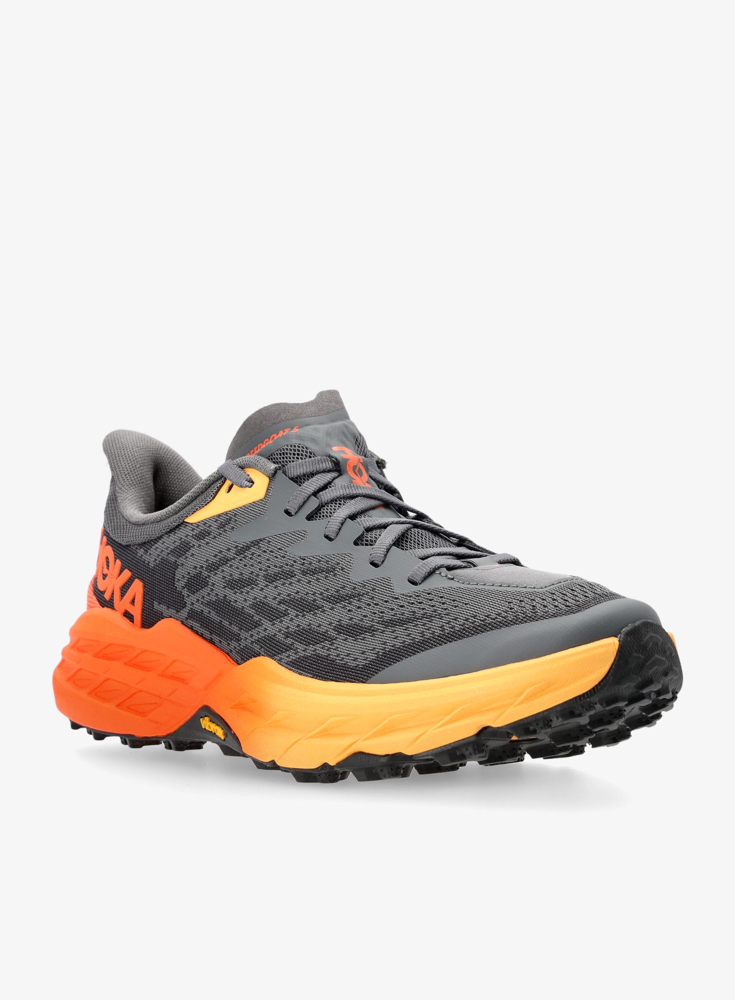 Trail tekaški čevlji Hoka Speedgoat 5 - castlerock/flame
