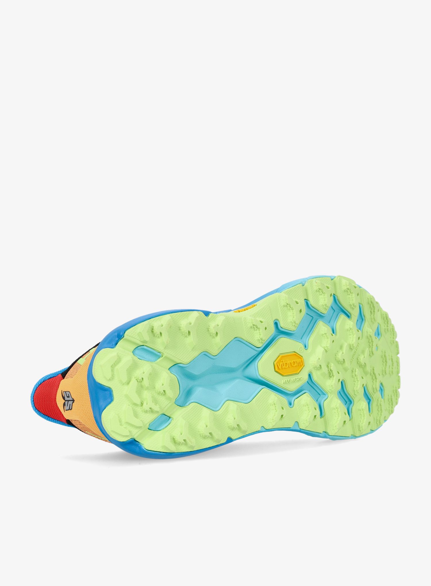 Trail tekaški čevlji Hoka Speedgoat 5 - solar flame/diva blue