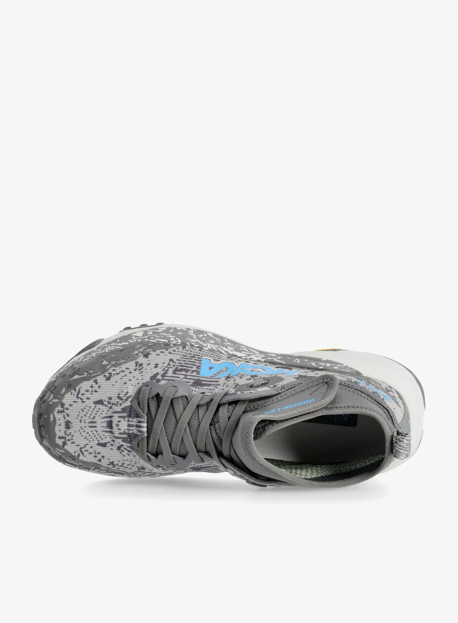 Trail tekaški čevlji Hoka Speedgoat 6 Mid GTX - satellite grey/stardust