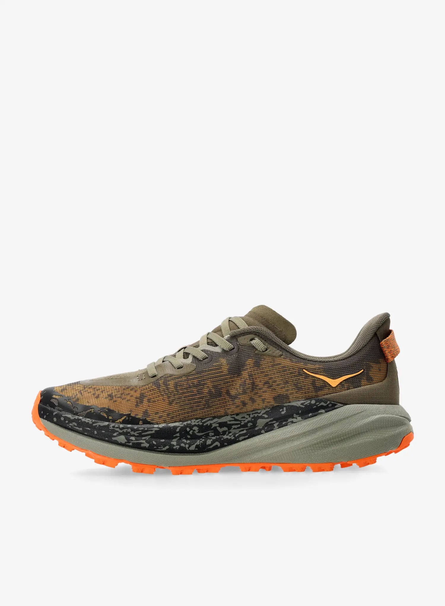 Trail tekaški čevlji Hoka Speedgoat 6 - antique olive/squash