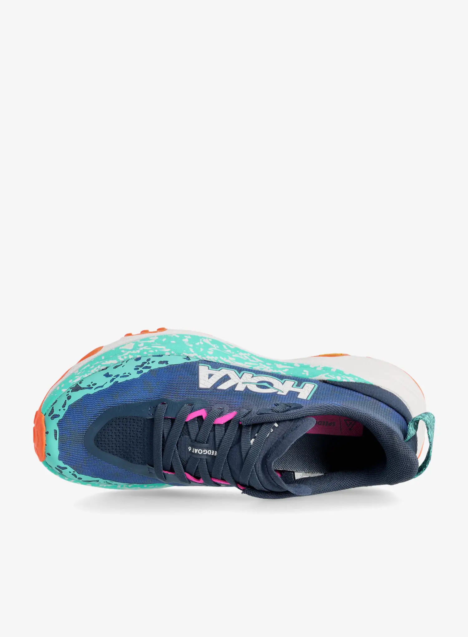 Ženski tekaški čevlji Hoka Speedgoat 6 - varsity navy/meteor