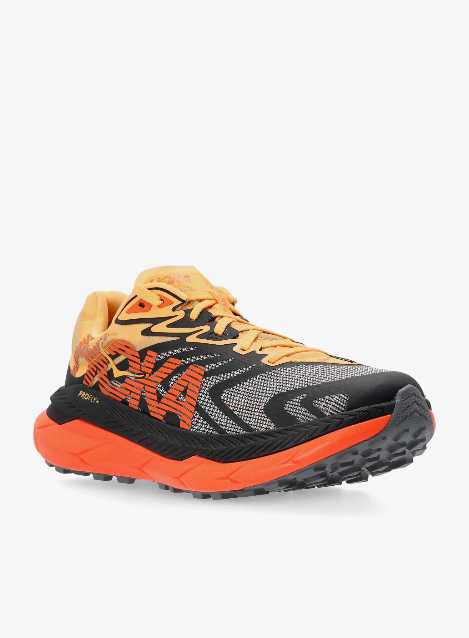 Trail tekaški čevlji Hoka Tecton X 2 - black/flame