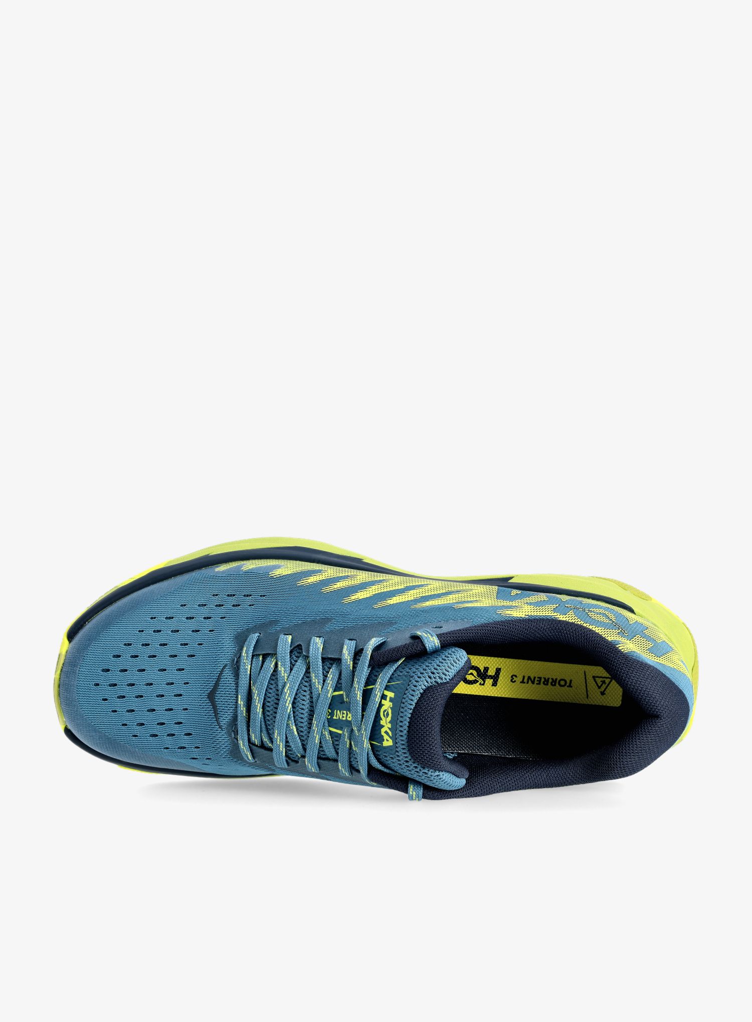 Trail tekaški čevlji Hoka Torrent 3 - bluesteel/dark citron