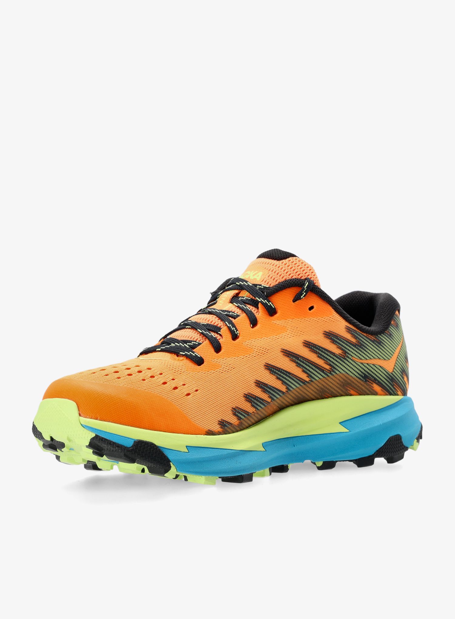 Trail tekaški čevlji Hoka Torrent 3 - solar flare/lettuce