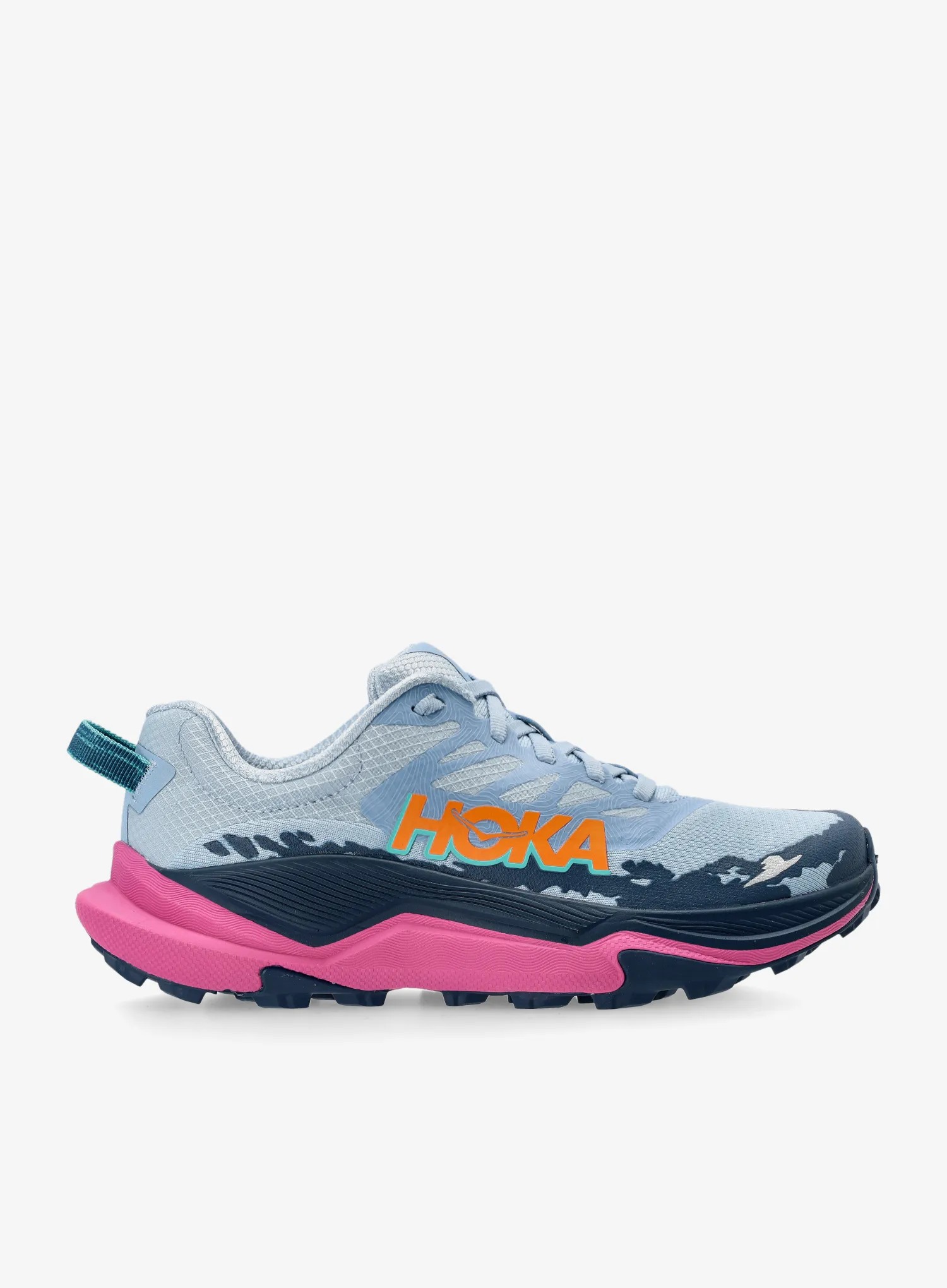 Ženski tekaški čevlji Hoka Torrent 4 - drizzle/fuchsia