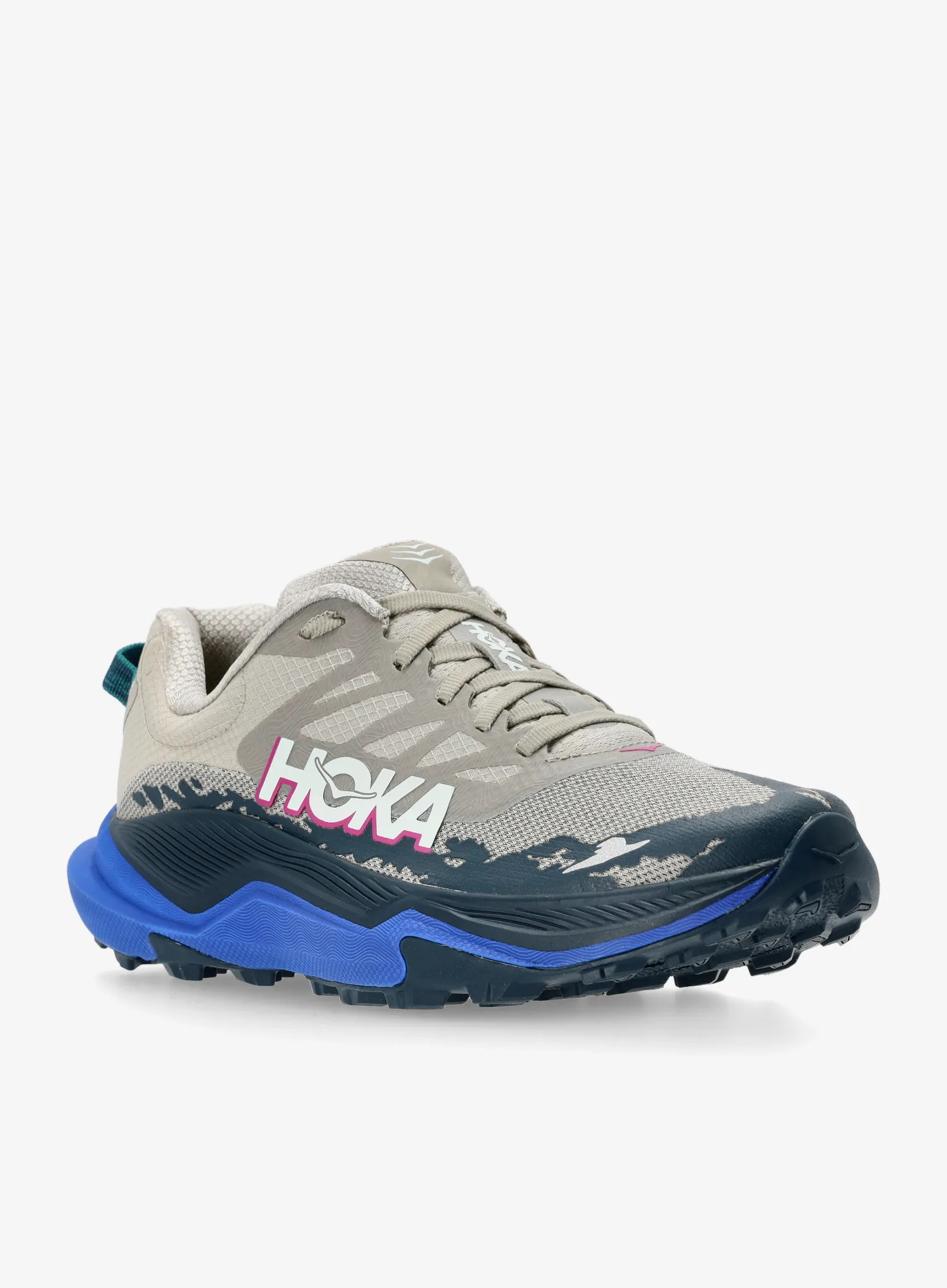 Trail tekaški čevlji Hoka Torrent 4 - farro/ultramarine