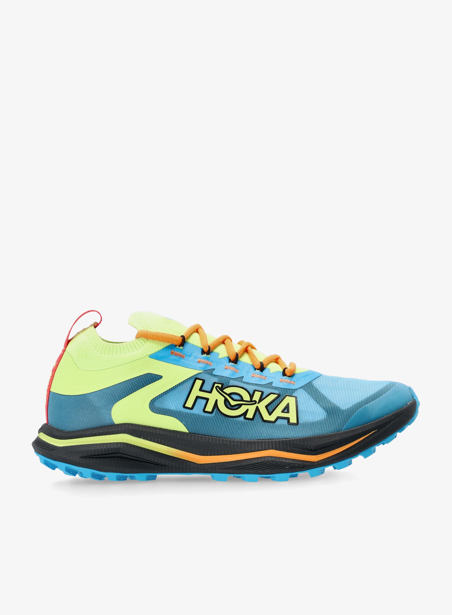 Trail tekaški čevlji Hoka Zinal 2 - diva blue/lettuce