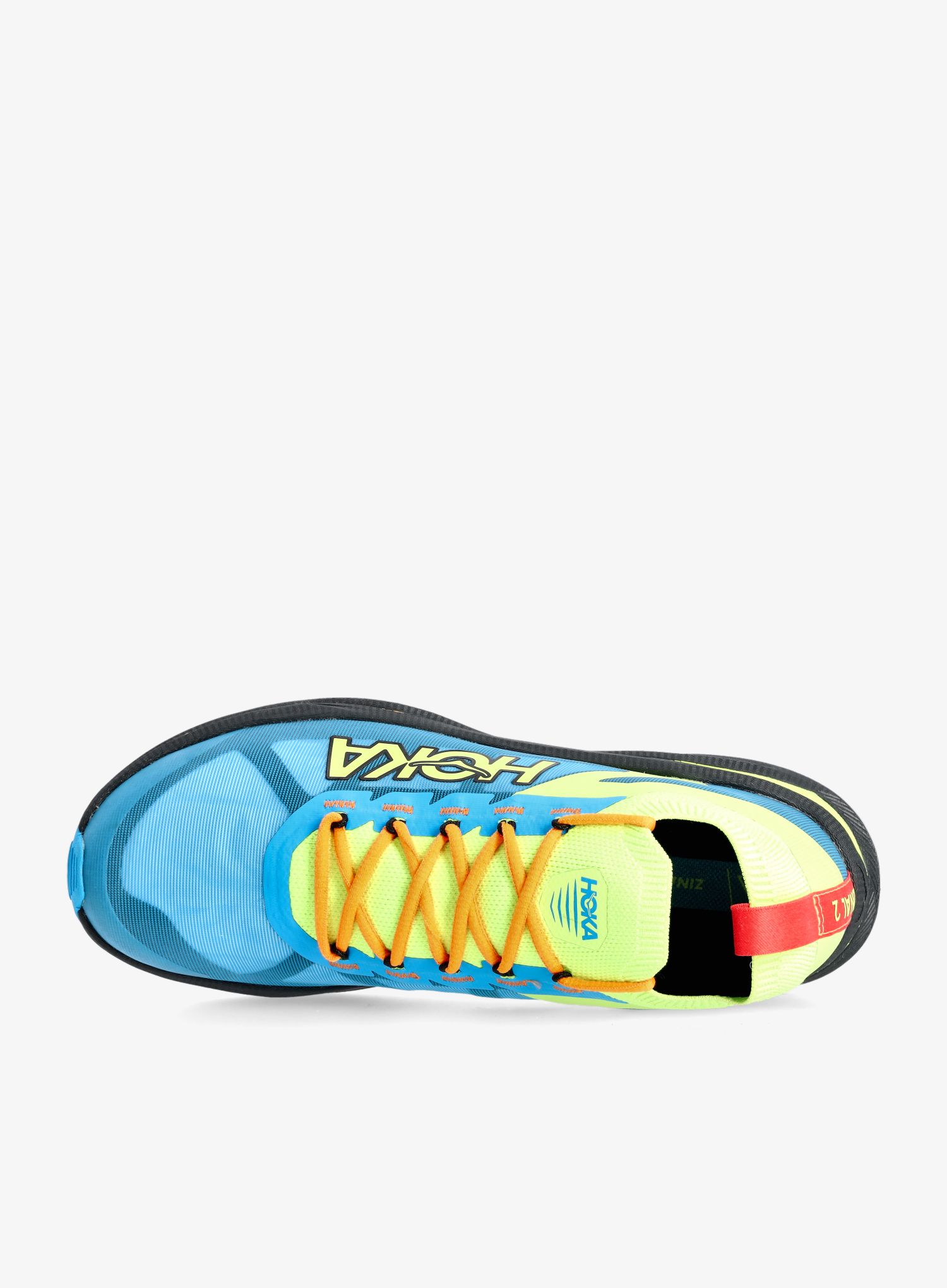 Trail tekaški čevlji Hoka Zinal 2 - diva blue/lettuce