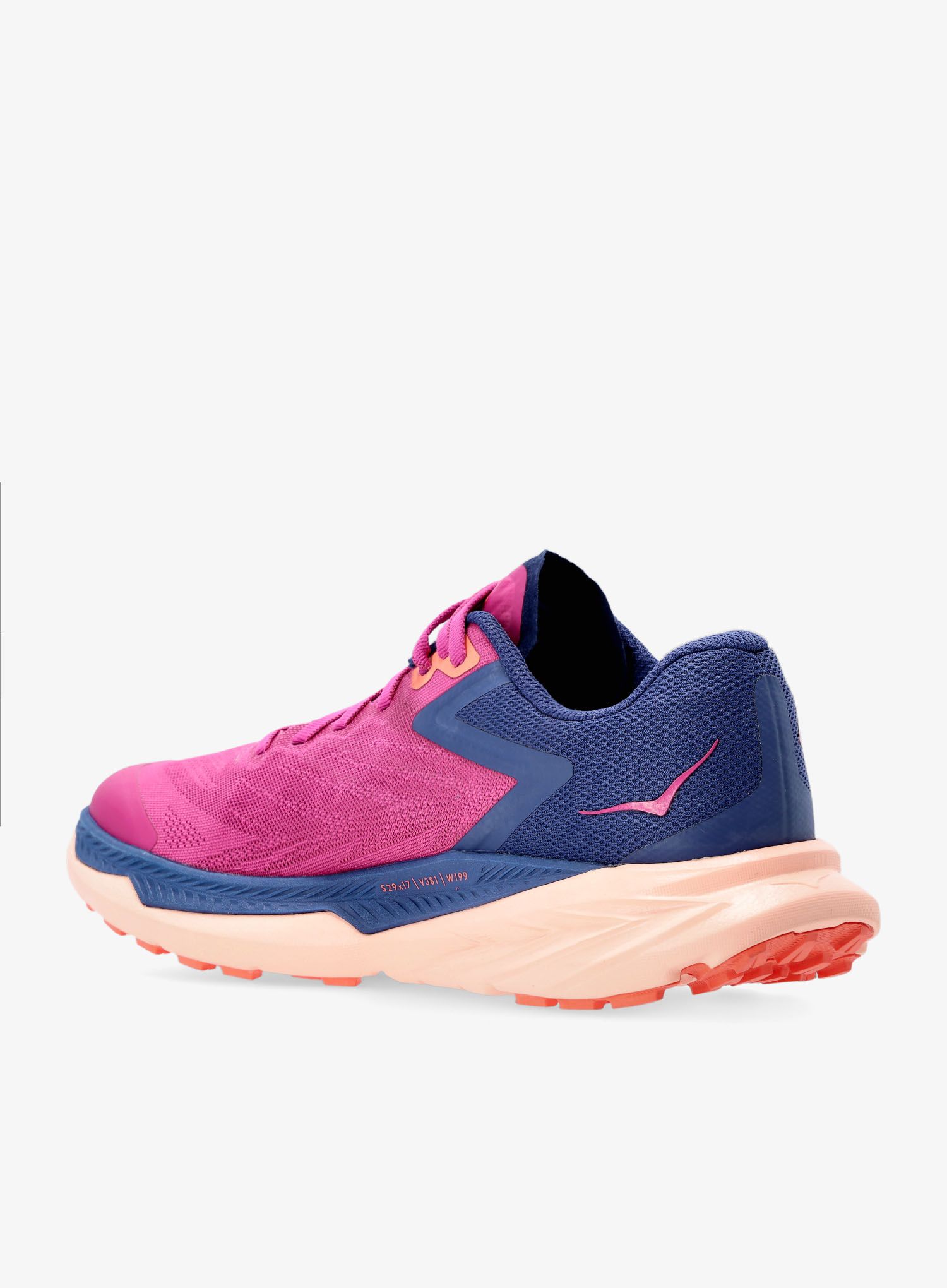 Ženski tekaški čevlji Hoka Zinal - fest fuchsia/bellwether blu