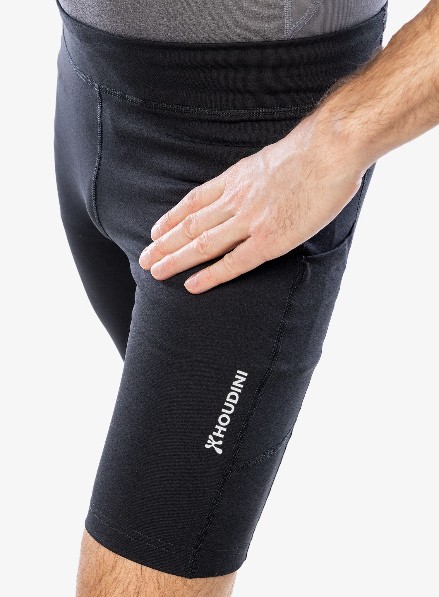 Športne kratke hlače Houdini Adventure Short Tights - true black