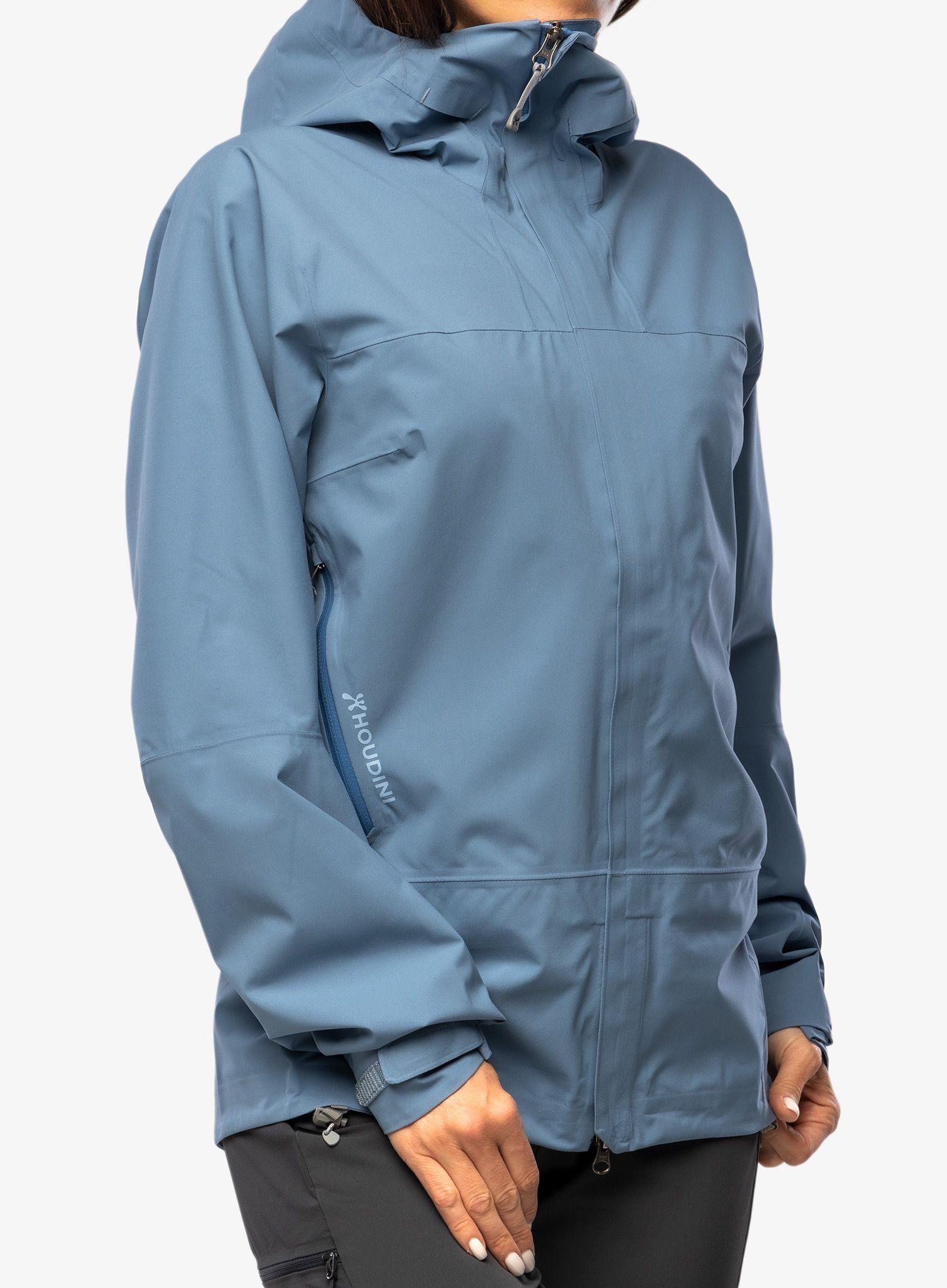 Ženska hardshell jakna Houdini BFF Jacket - jumpin blue