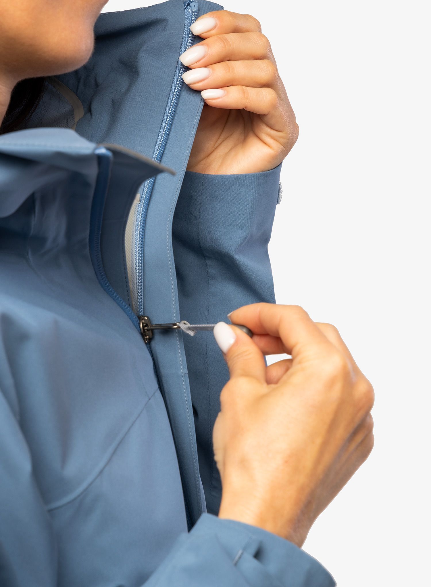 Ženska hardshell jakna Houdini BFF Jacket - jumpin blue