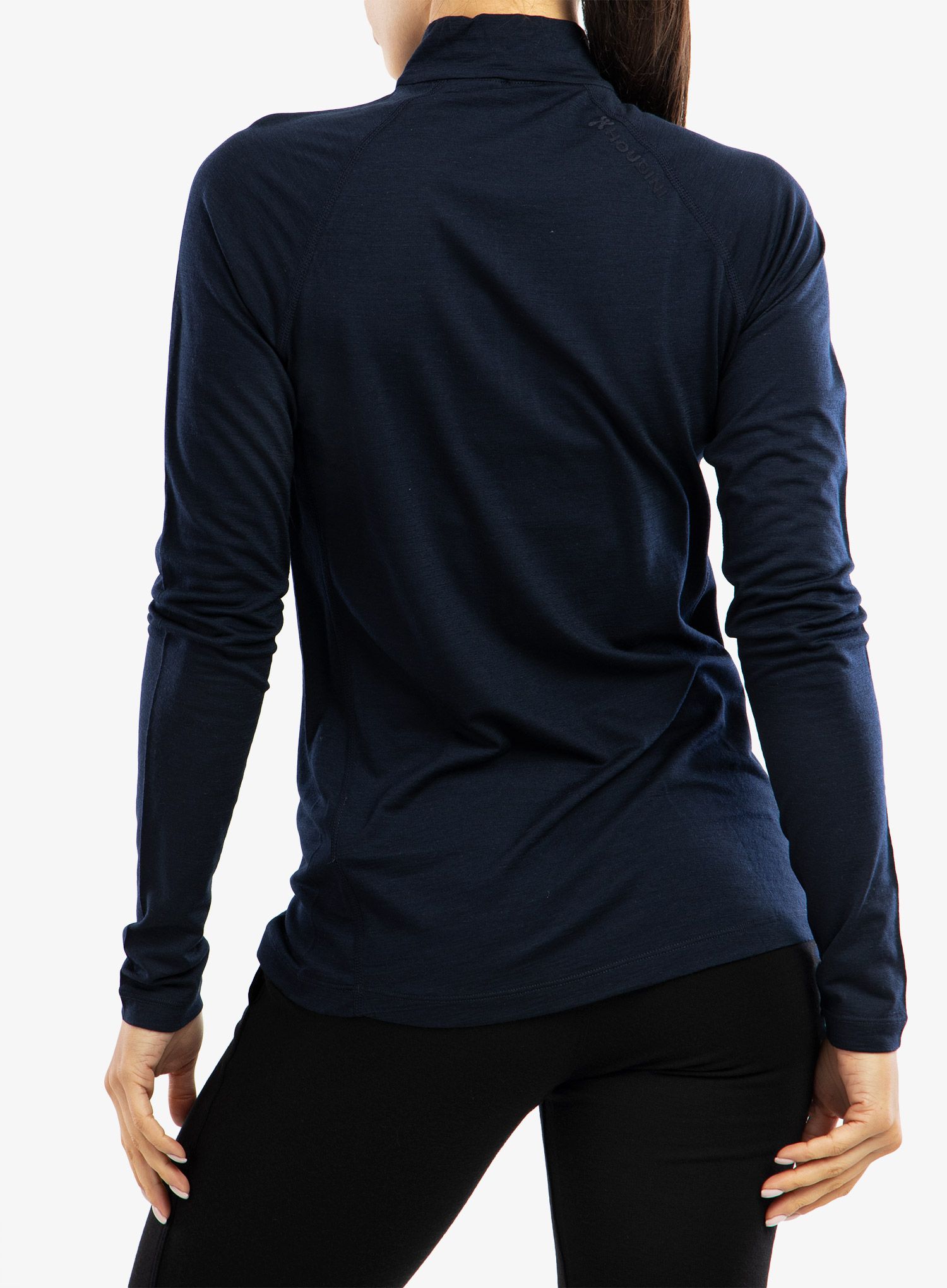 Ženska termo flis jopa Houdini Desoli Light Half Zip - blue illusion