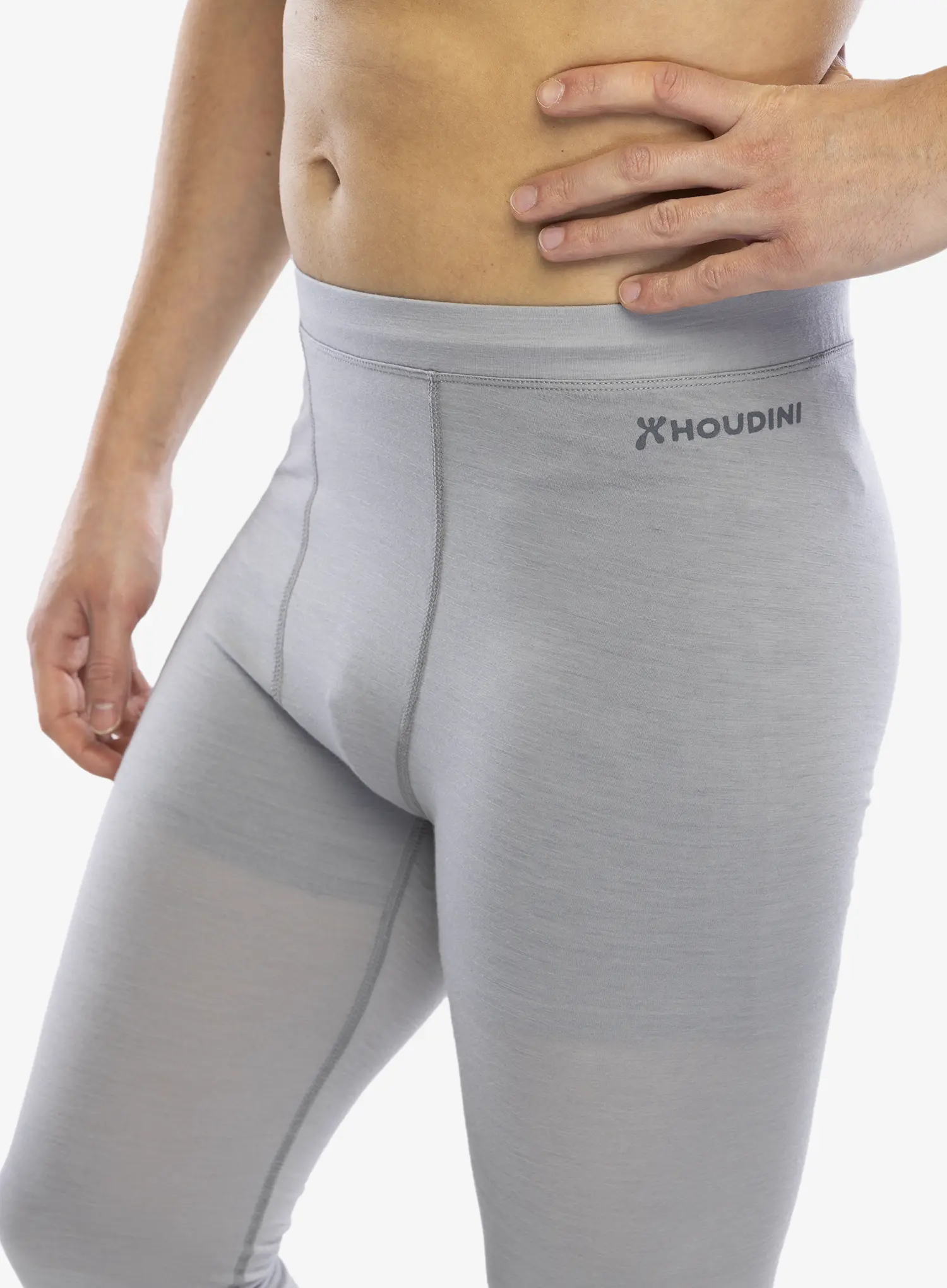 Termo pajkice Houdini Desoli Light Tights - cloudy gray