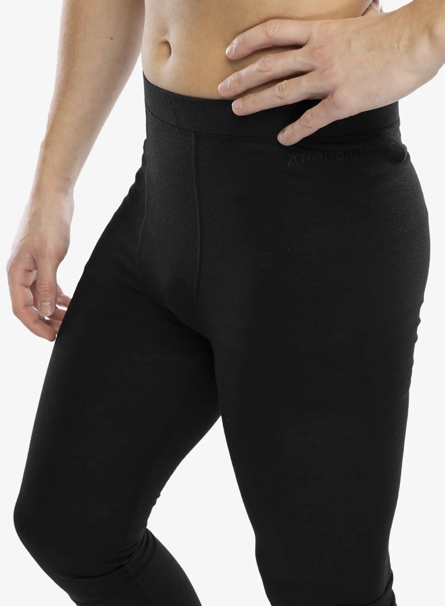 Termo pajkice Houdini Desoli Light Tights - true black