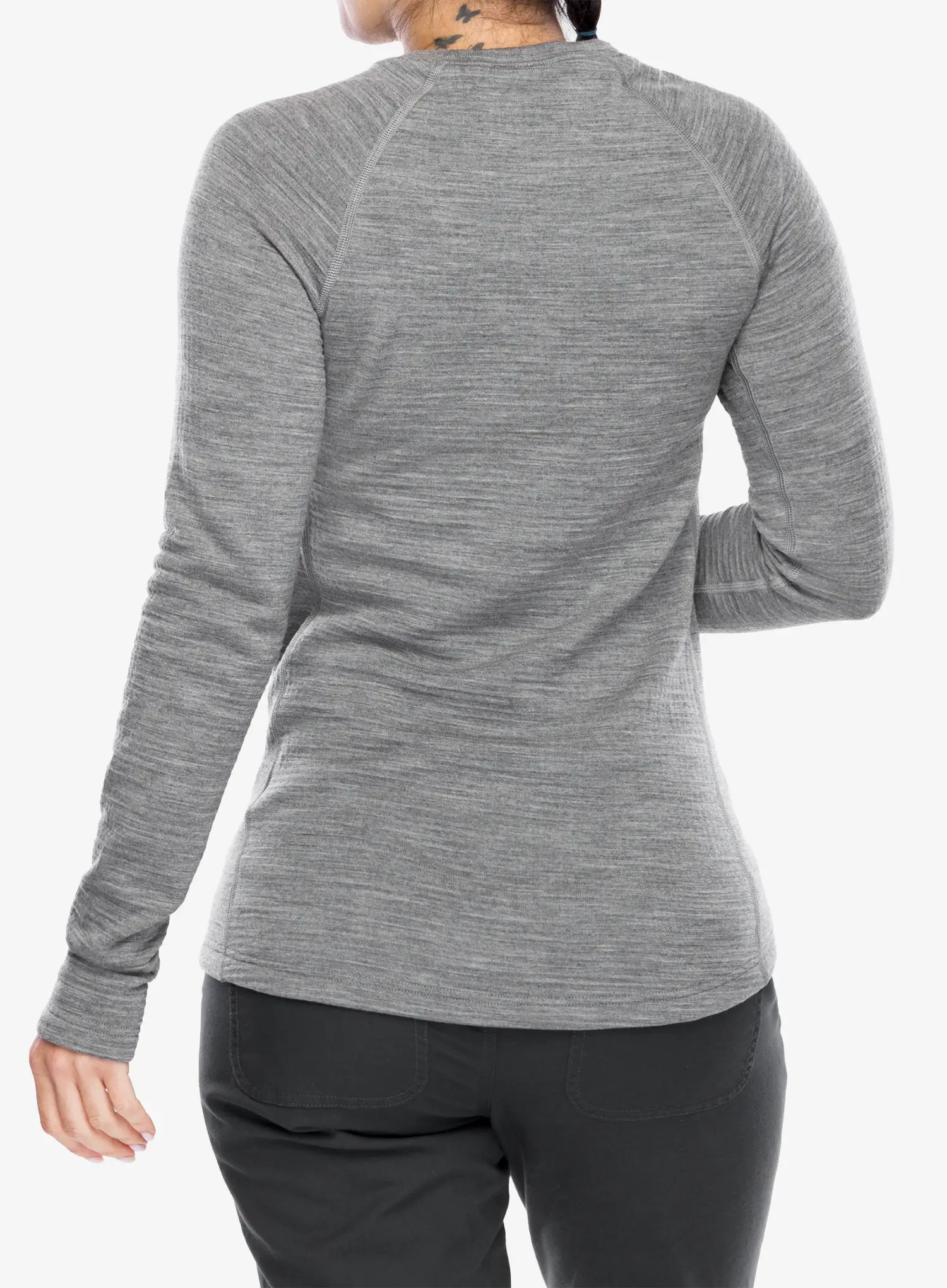 Ženska termo flis jopa Houdini Desoli Thermal Crew - college grey