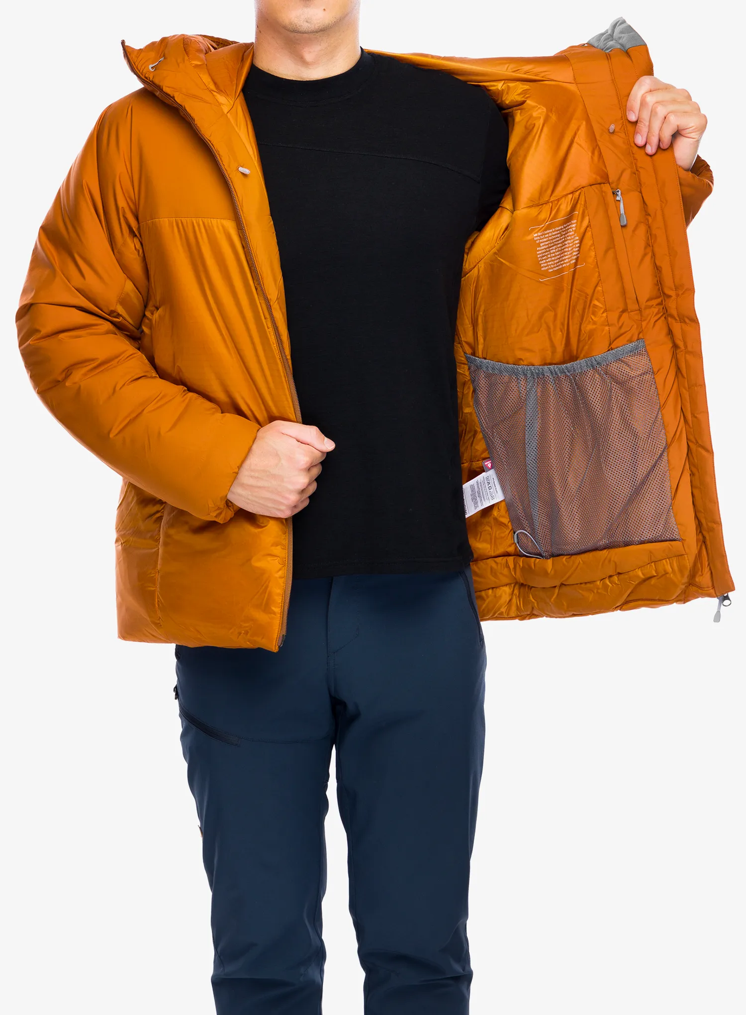 Sintetična jakna Houdini Double Dunfri - rust brown