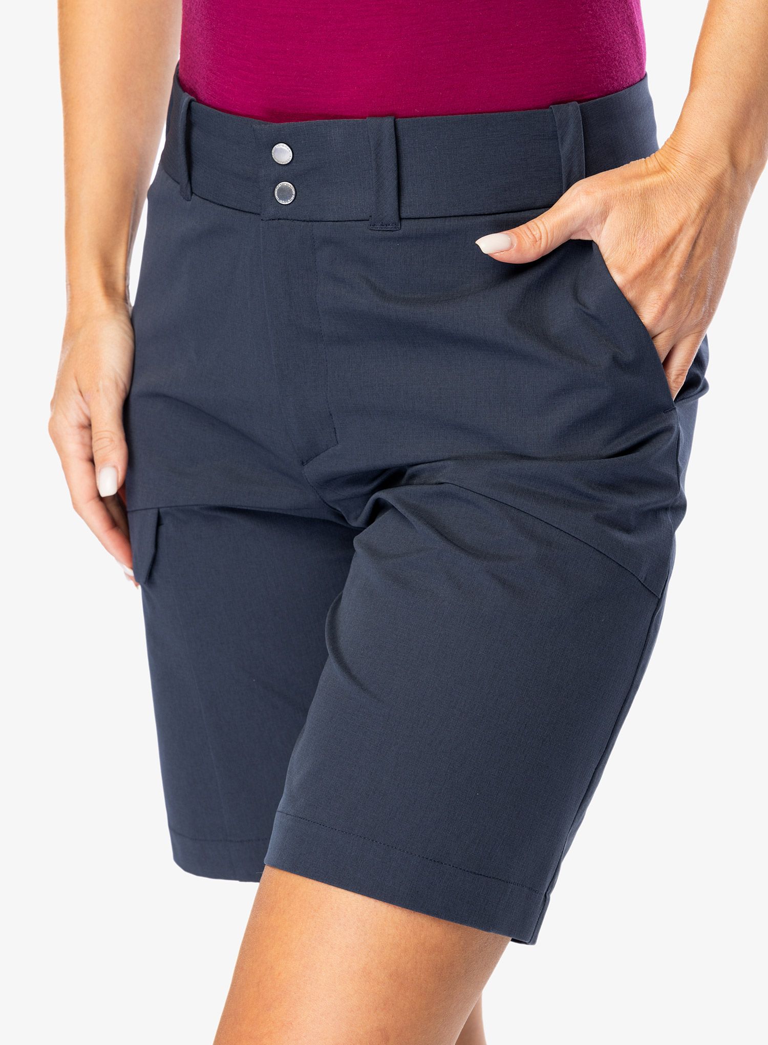 Ženske pohodniške kratke hlače Houdini Go Shorts - blue illusion