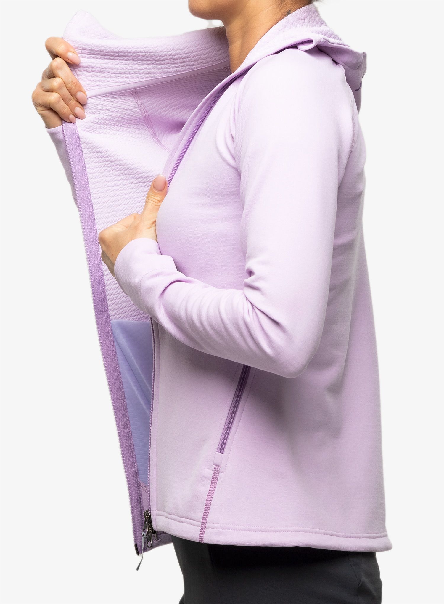 Ženska jopica Houdini Mono Air Houdi - purple heather