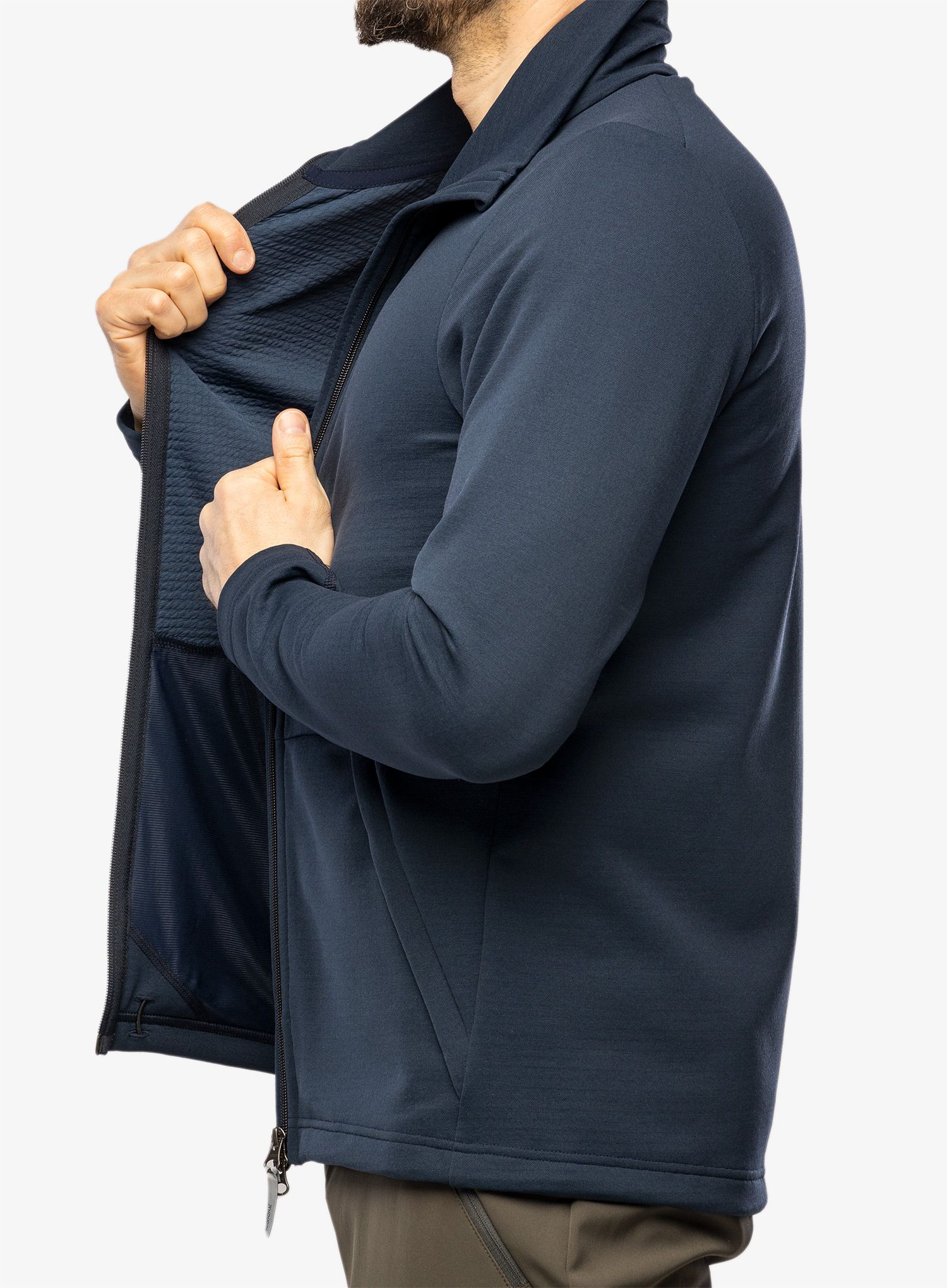 Flis Houdini Mono Air Jacket - blue illusion