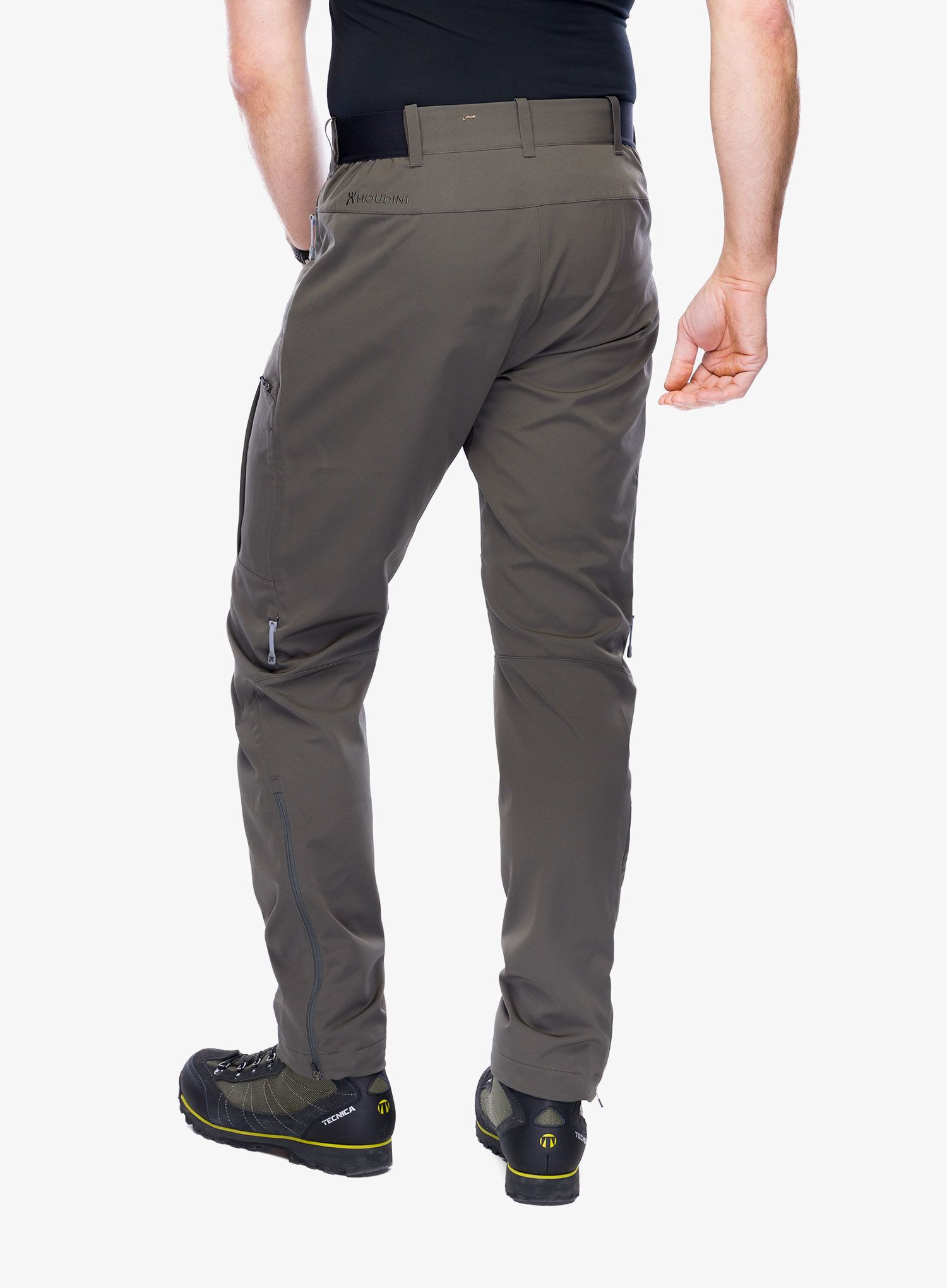 Pohodne hlače Houdini More Pants - baremark green