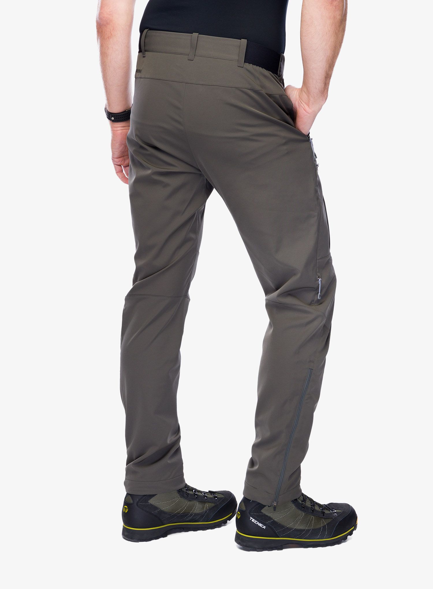 Pohodne hlače Houdini More Pants - baremark green