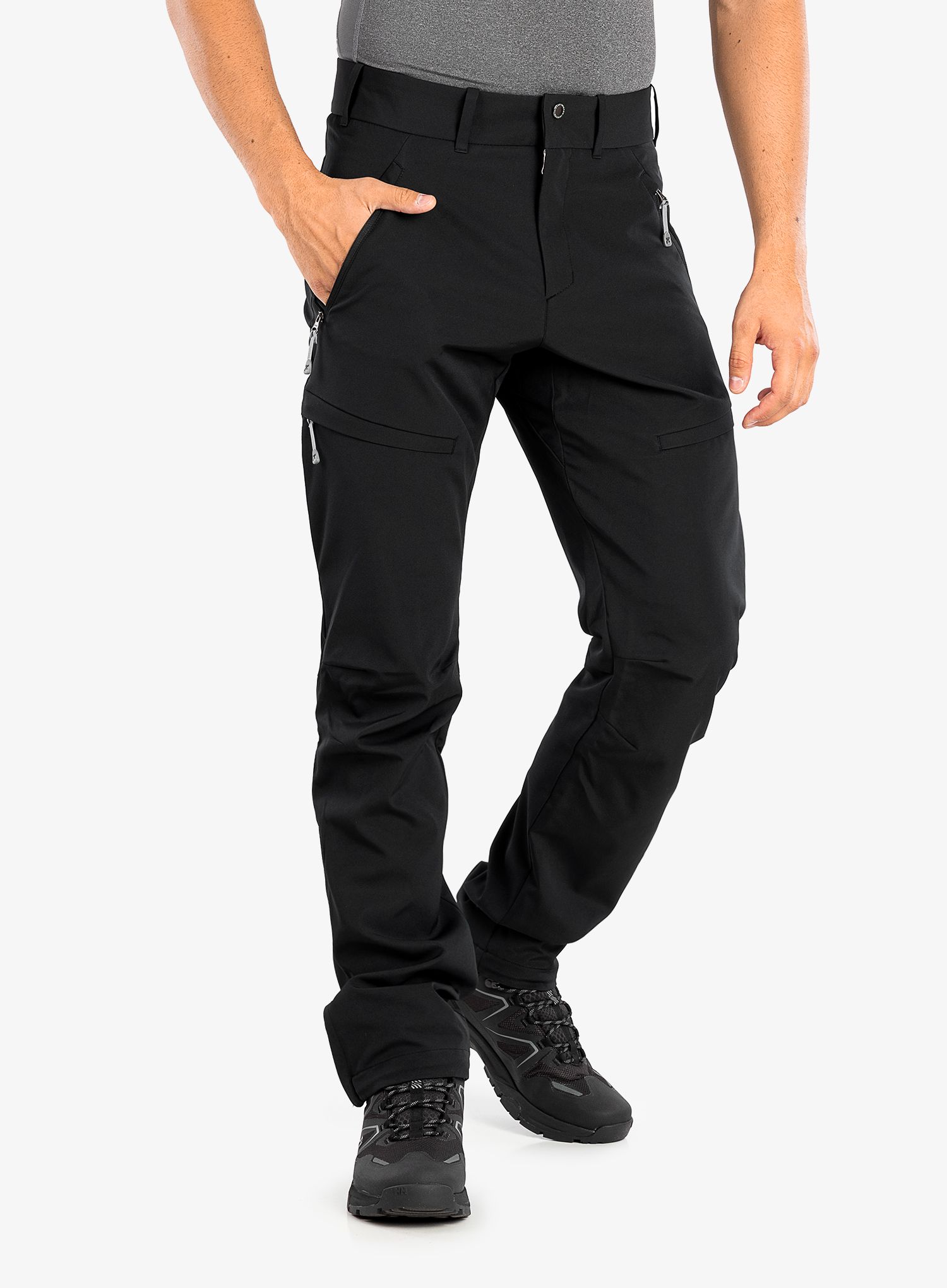 Moške softshell hlače Houdini Motion Top Pants - true black