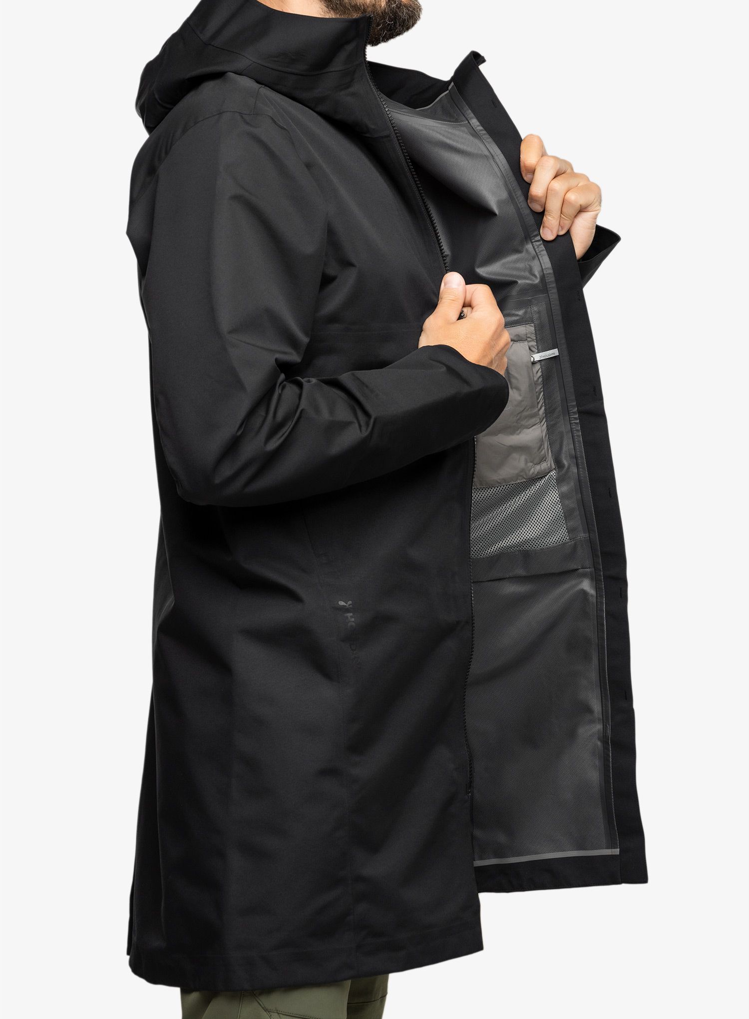 Nepremočljiva jakna Houdini One Parka - true black