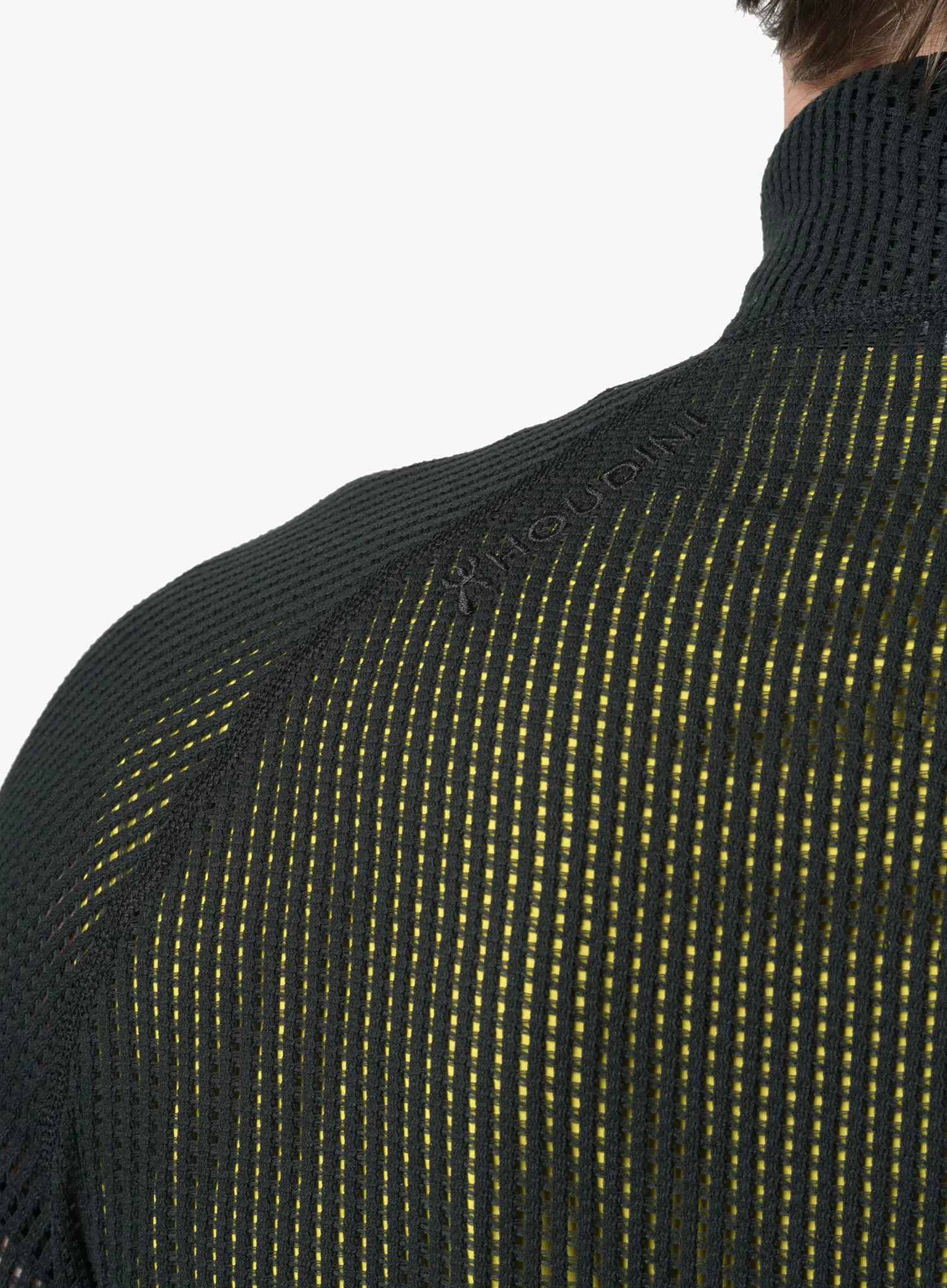 Tekaška jopica Houdini Pace Flow Half Zip - true black