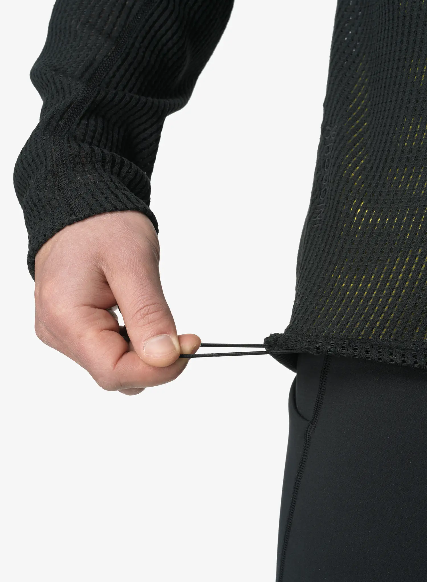 Tekaška jopica Houdini Pace Flow Half Zip - true black