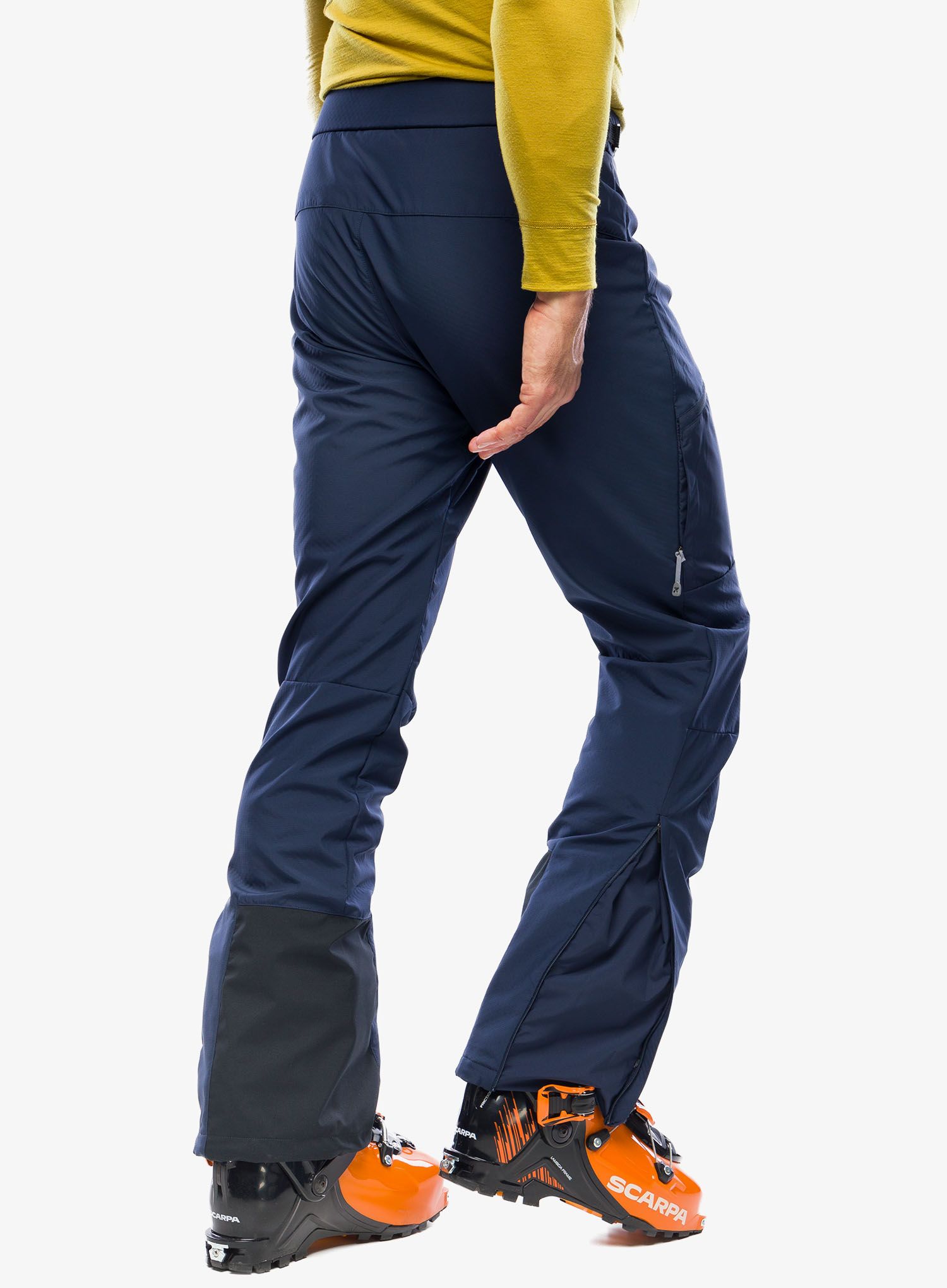 Softshell hlače Houdini Pace Pants - deep sea blue