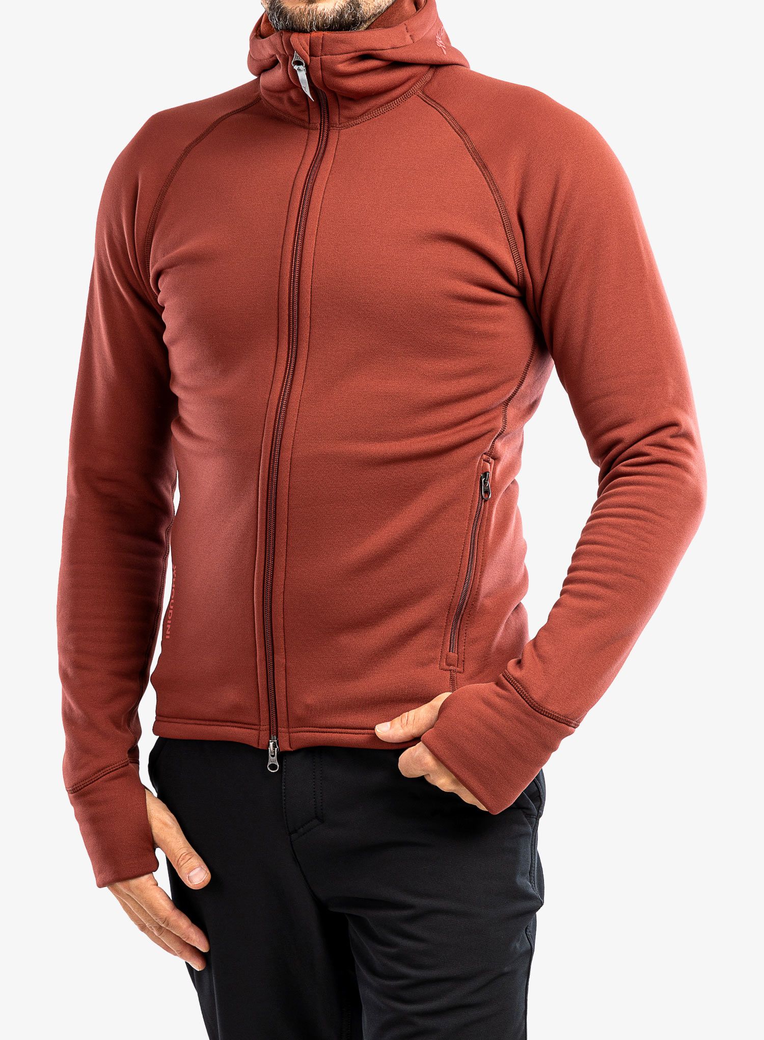 Moški flis Houdini Power Houdi - deep red