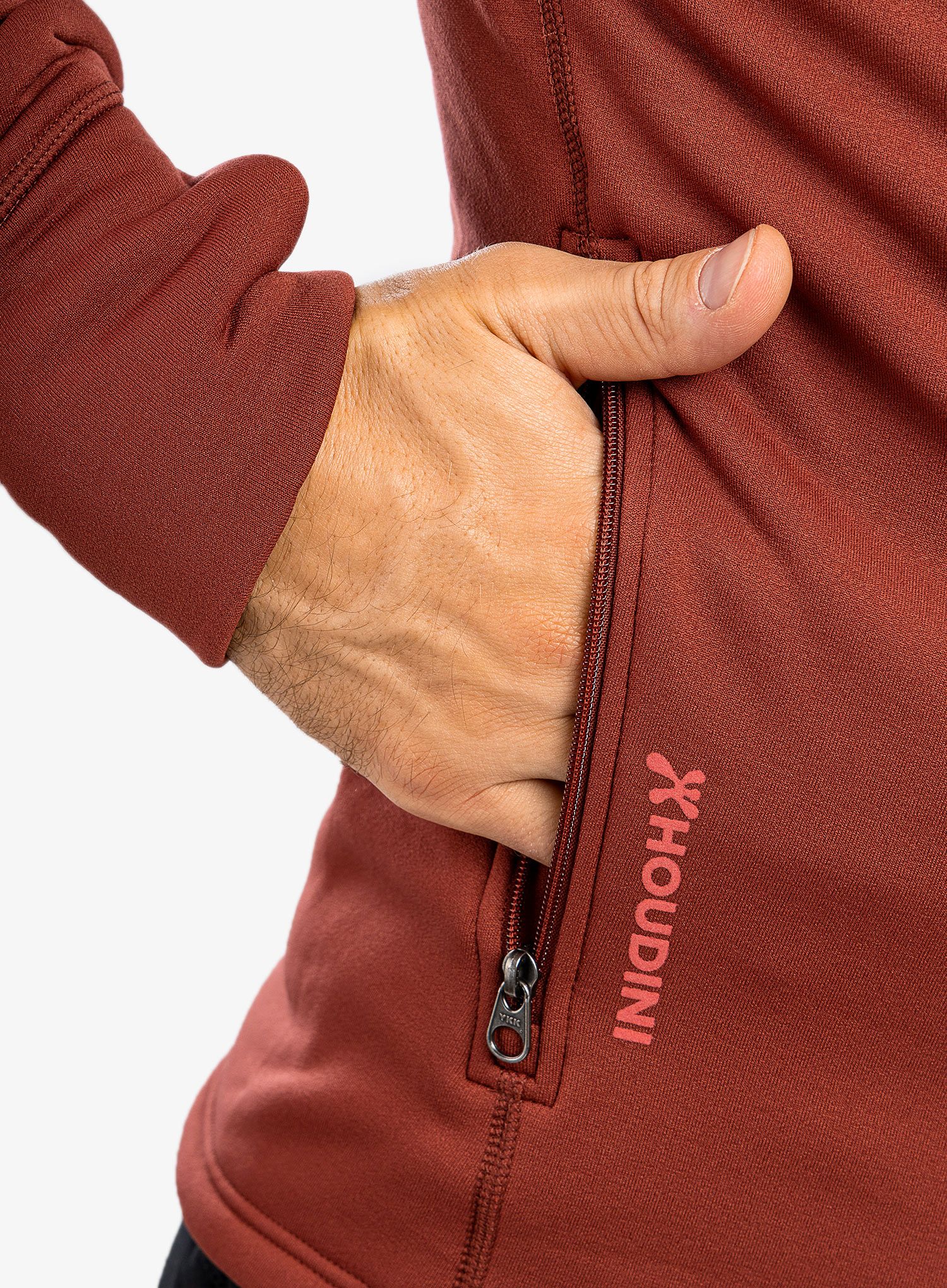 Moški flis Houdini Power Houdi - deep red