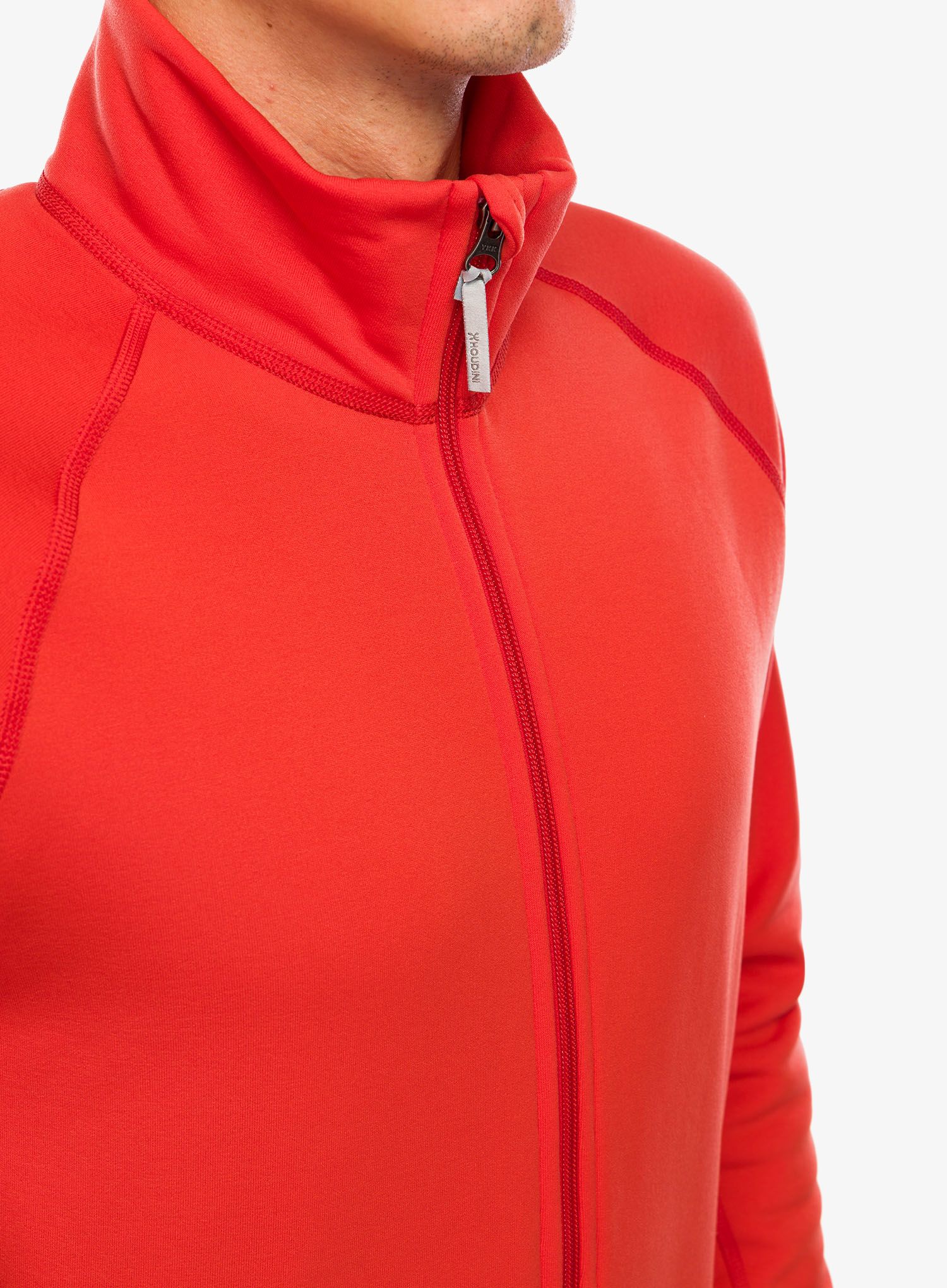 Flis Houdini Power Up Jacket - more than red