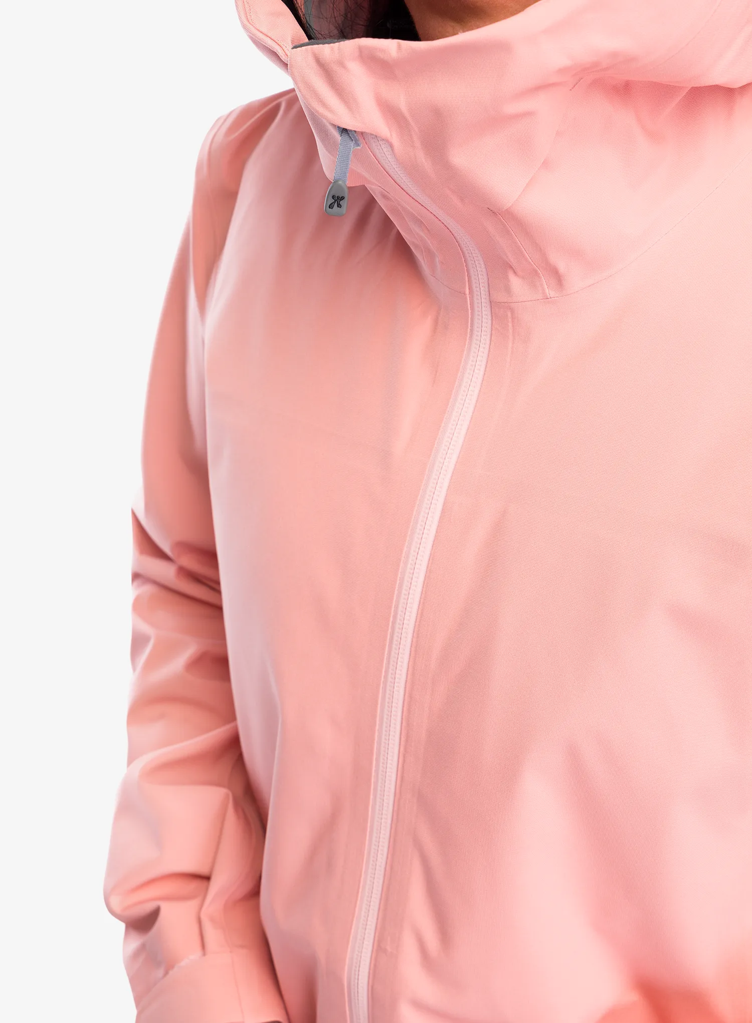 Ženska hardshell jakna Houdini Ride Jacket - pow pink