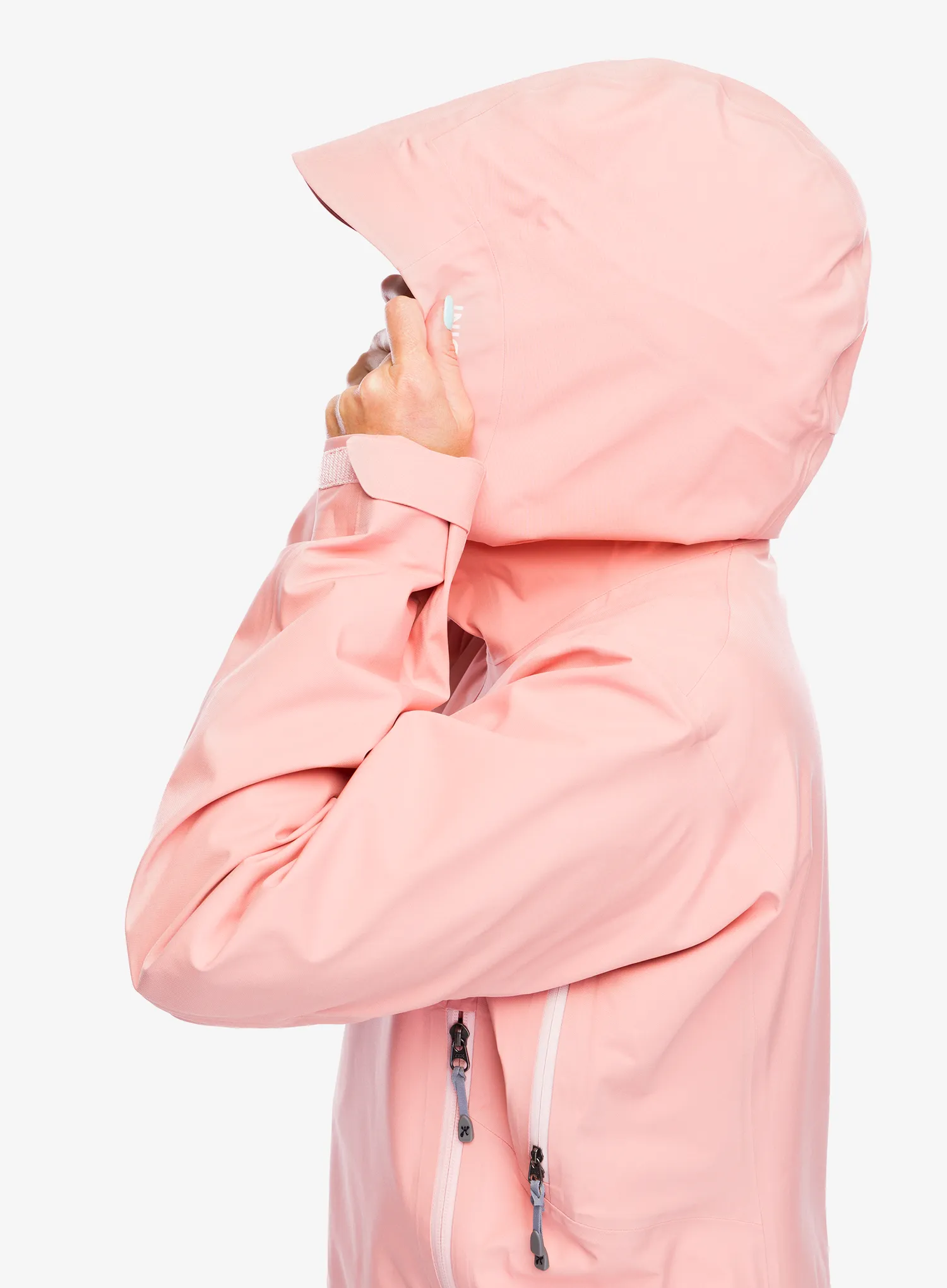 Ženska hardshell jakna Houdini Ride Jacket - pow pink