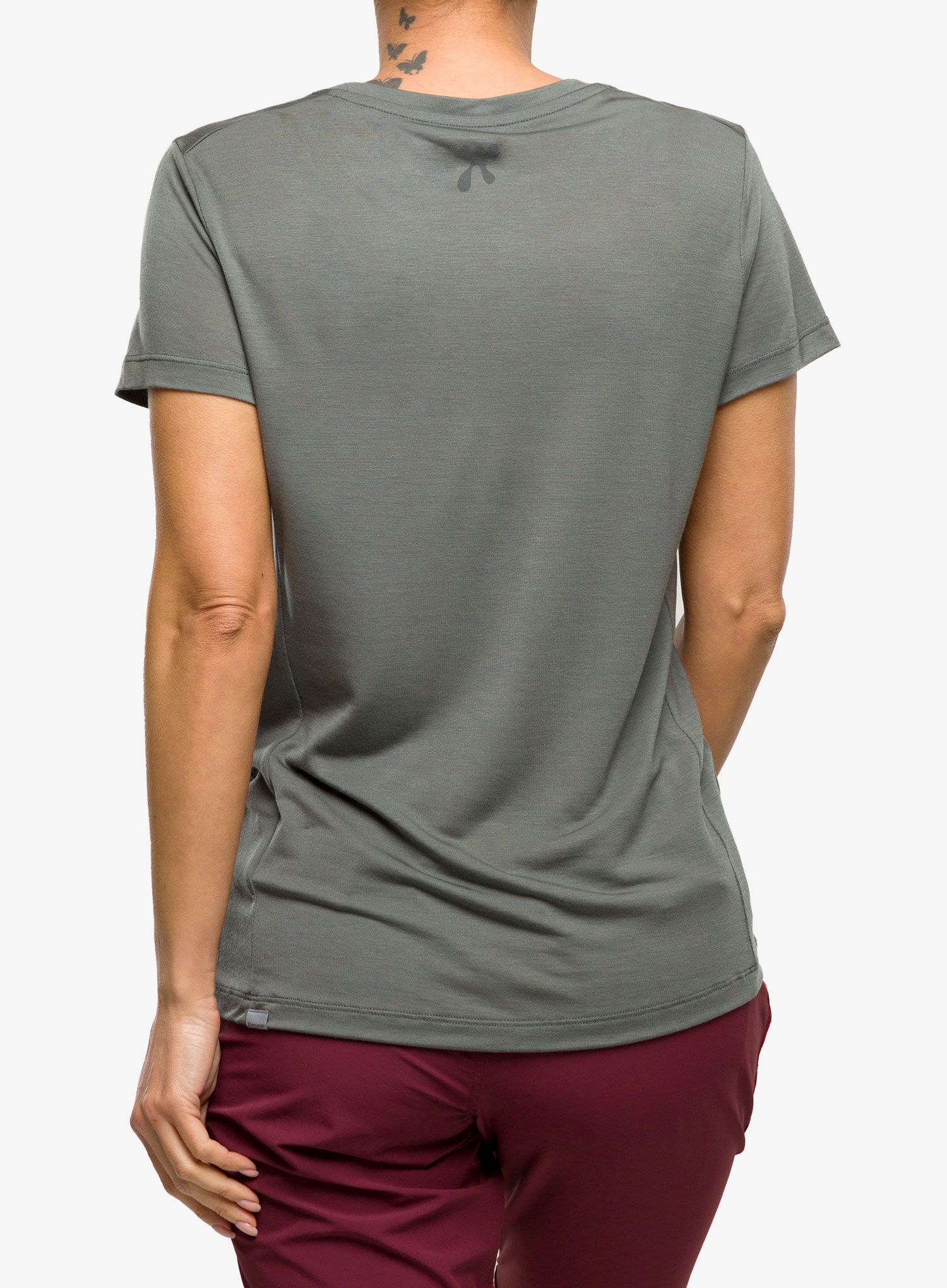 Ženska majica Houdini Tree Message Tee - greeness/reconnect