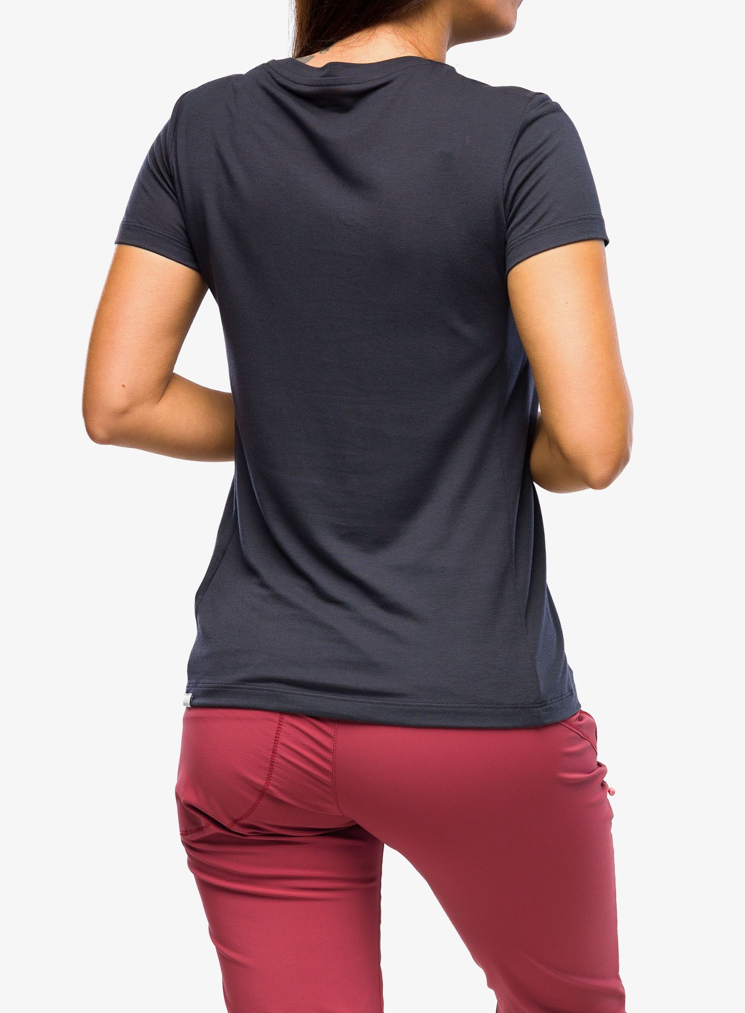 Ženska majica Houdini Tree Tee - true black