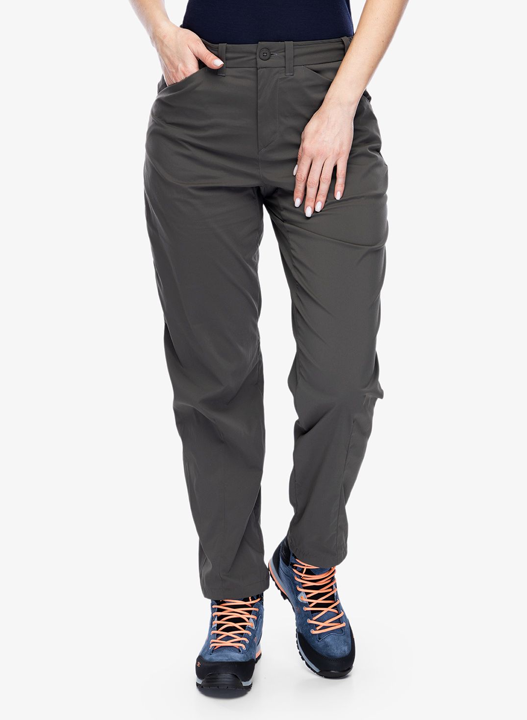Ženske pohodniške hlače Houdini Wadi Pants - baremark green